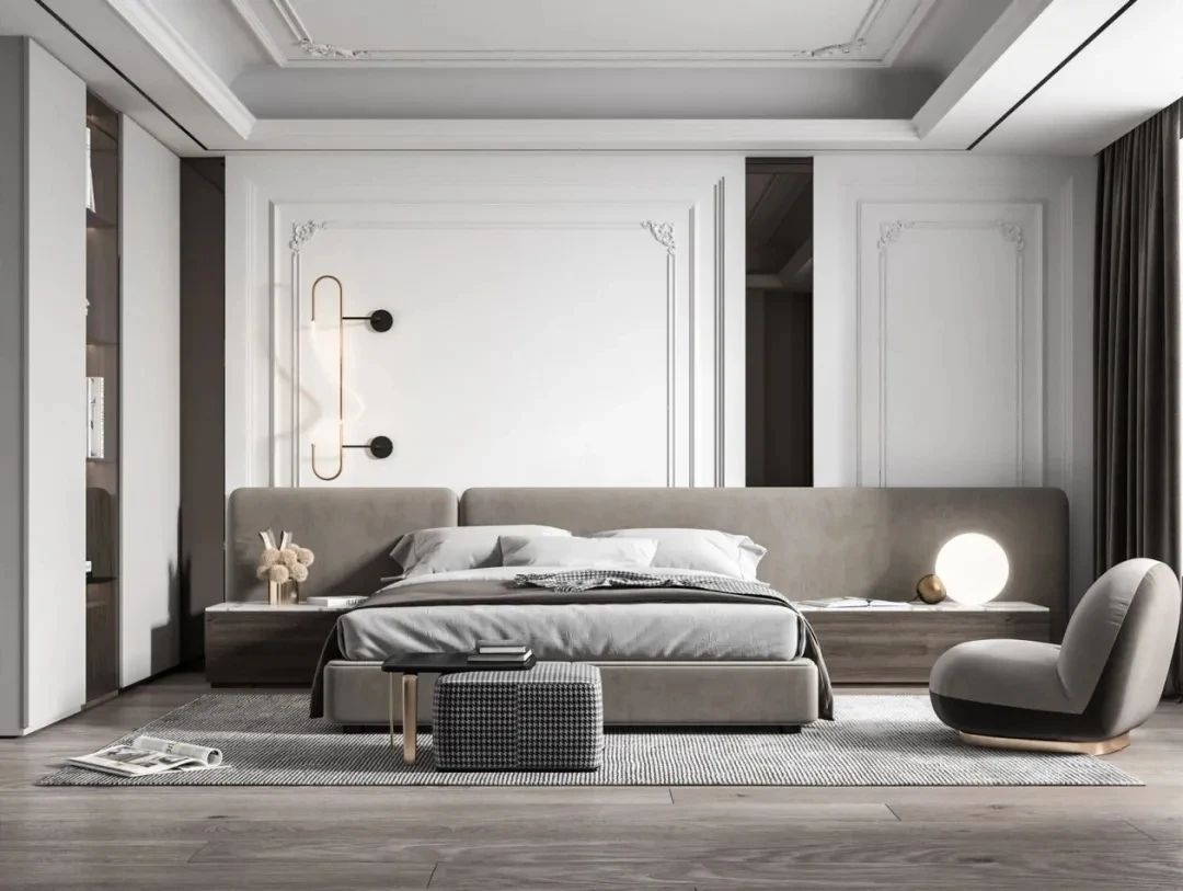 私人空间的艺术品——100 款卧室背景墙设计鉴赏-100