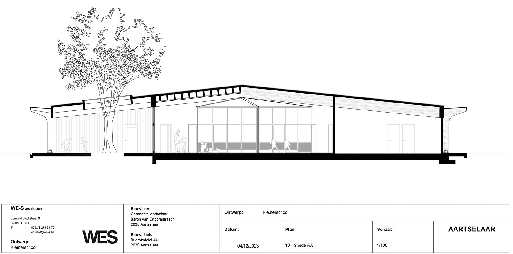 Aartselaar 幼儿园丨比利时丨WES architects-43