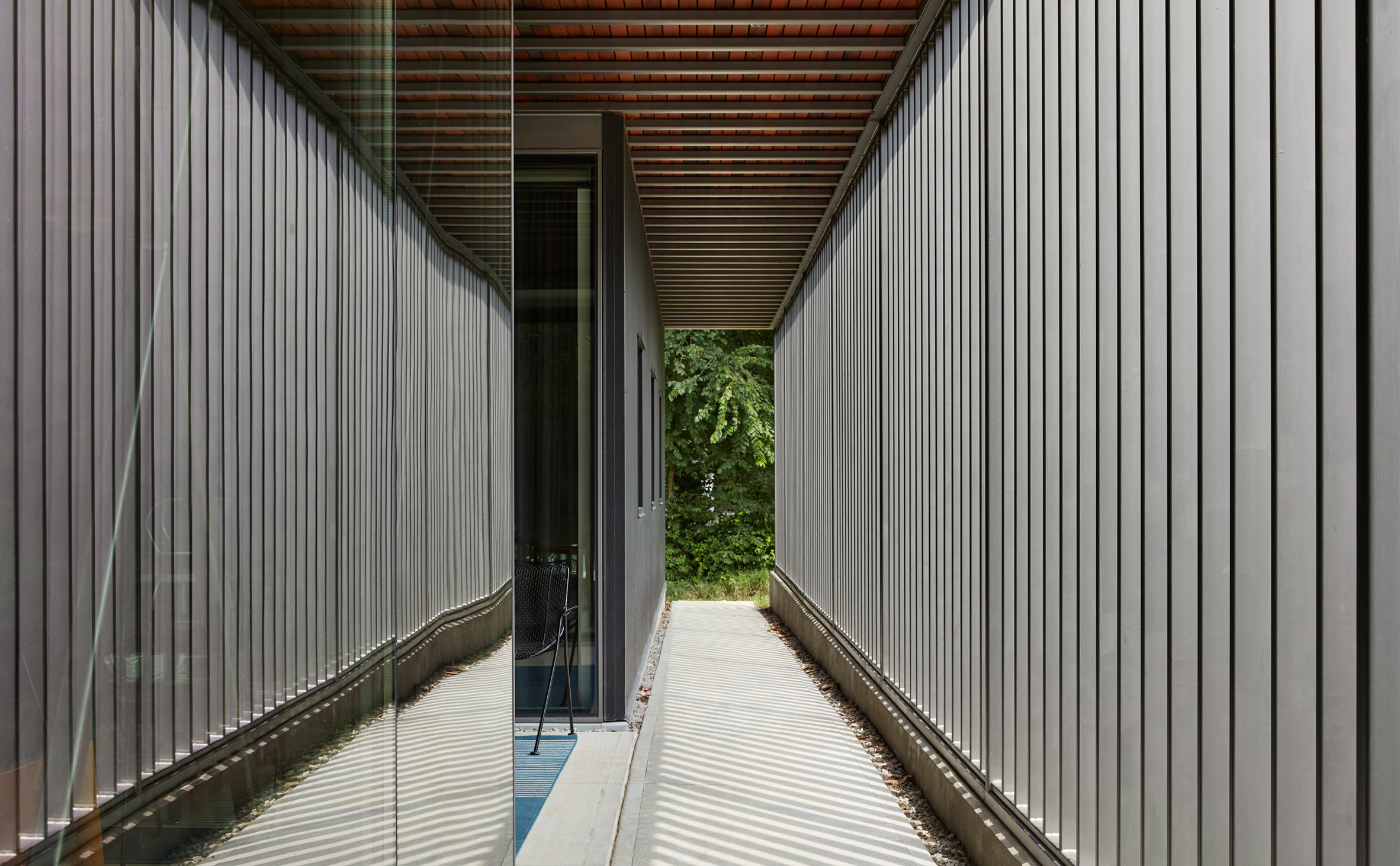 Studio 804 uses salvaged materials for sustainable home in Kansas-7