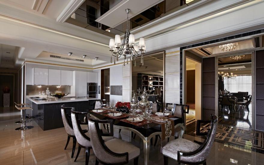 新东方风格豪宅设计,融合中西元素-4