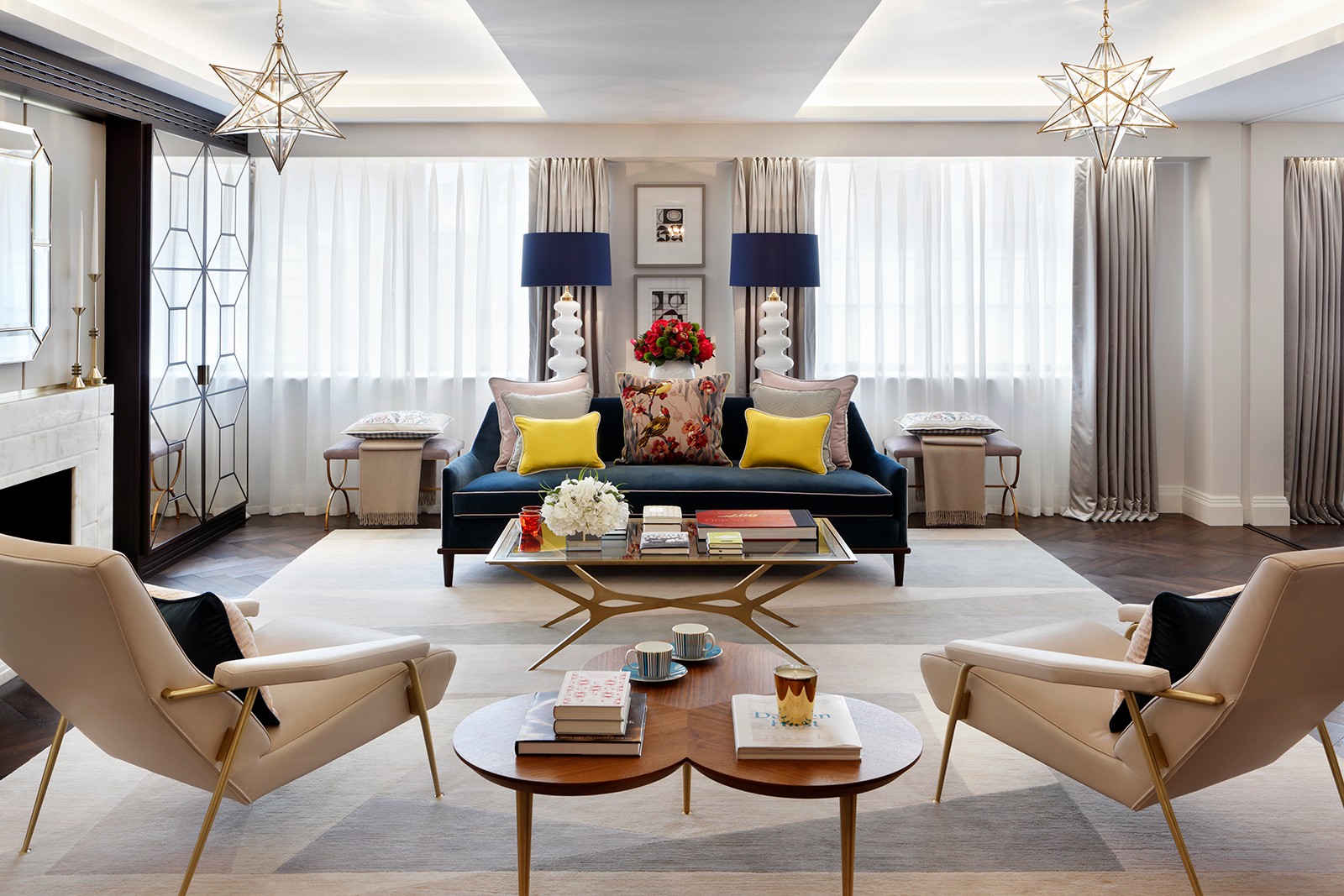 伦敦 St·James 区 Beau House 住宅样板房设计-19