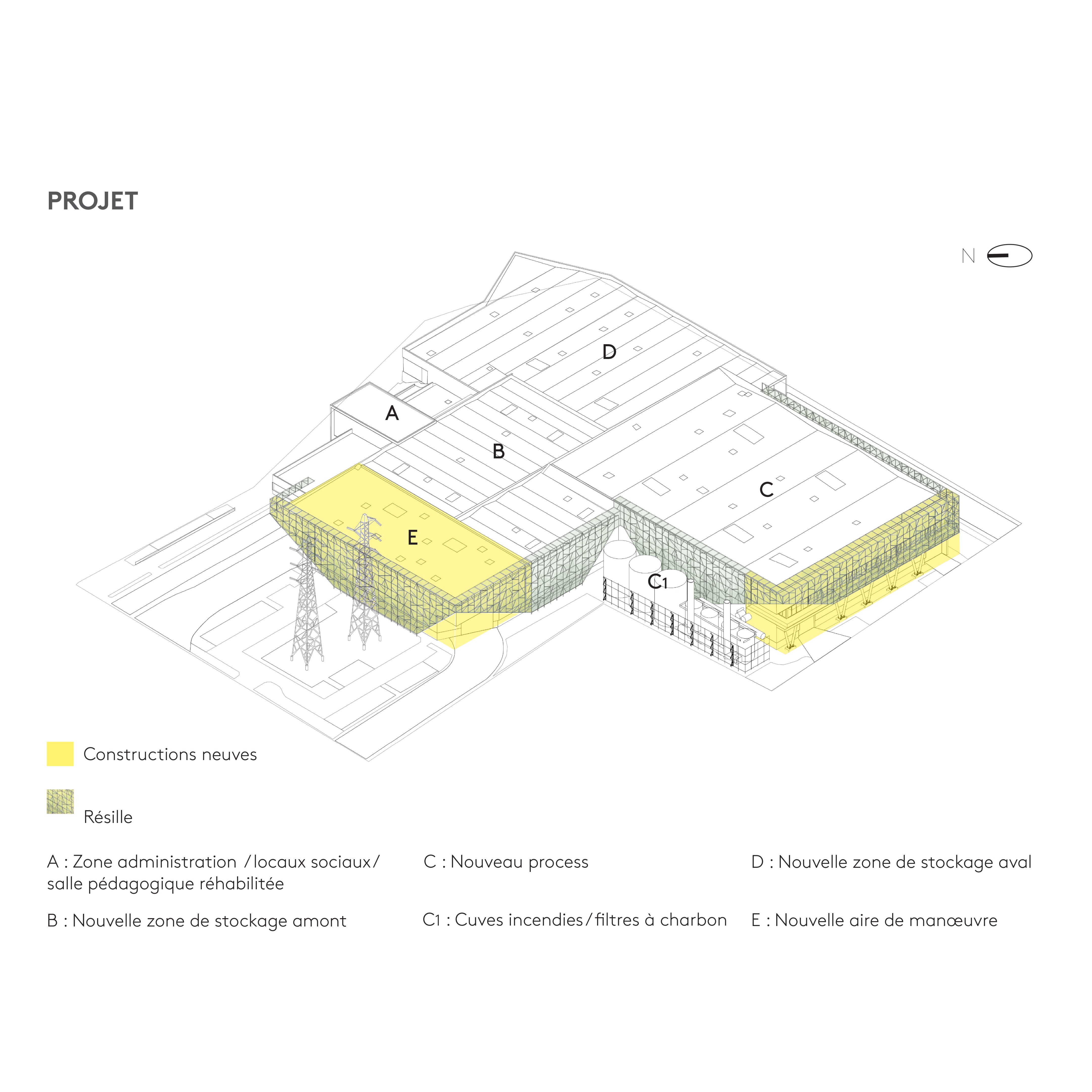 巴黎南特雷垃圾分拣中心改建，绿色环保与高效工作并重-33