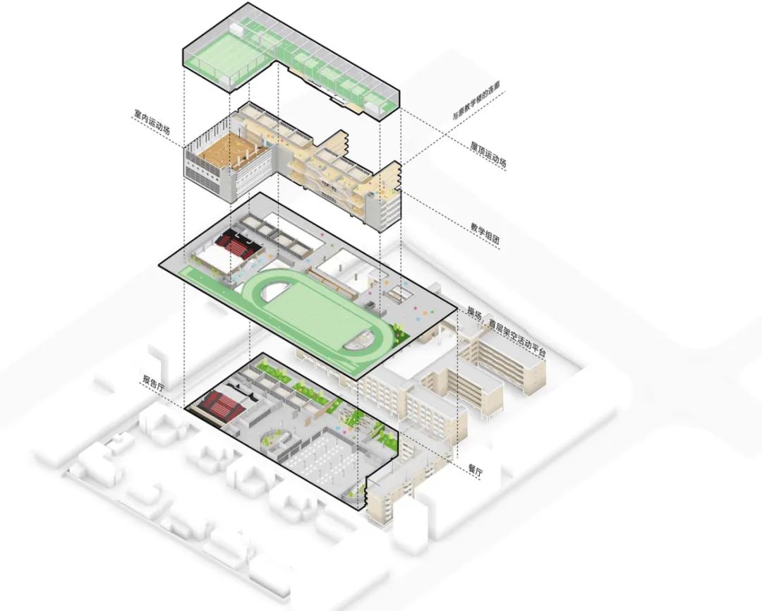 深圳龙岗街道南联学校扩建丨中国深圳丨AUBE欧博设计-27