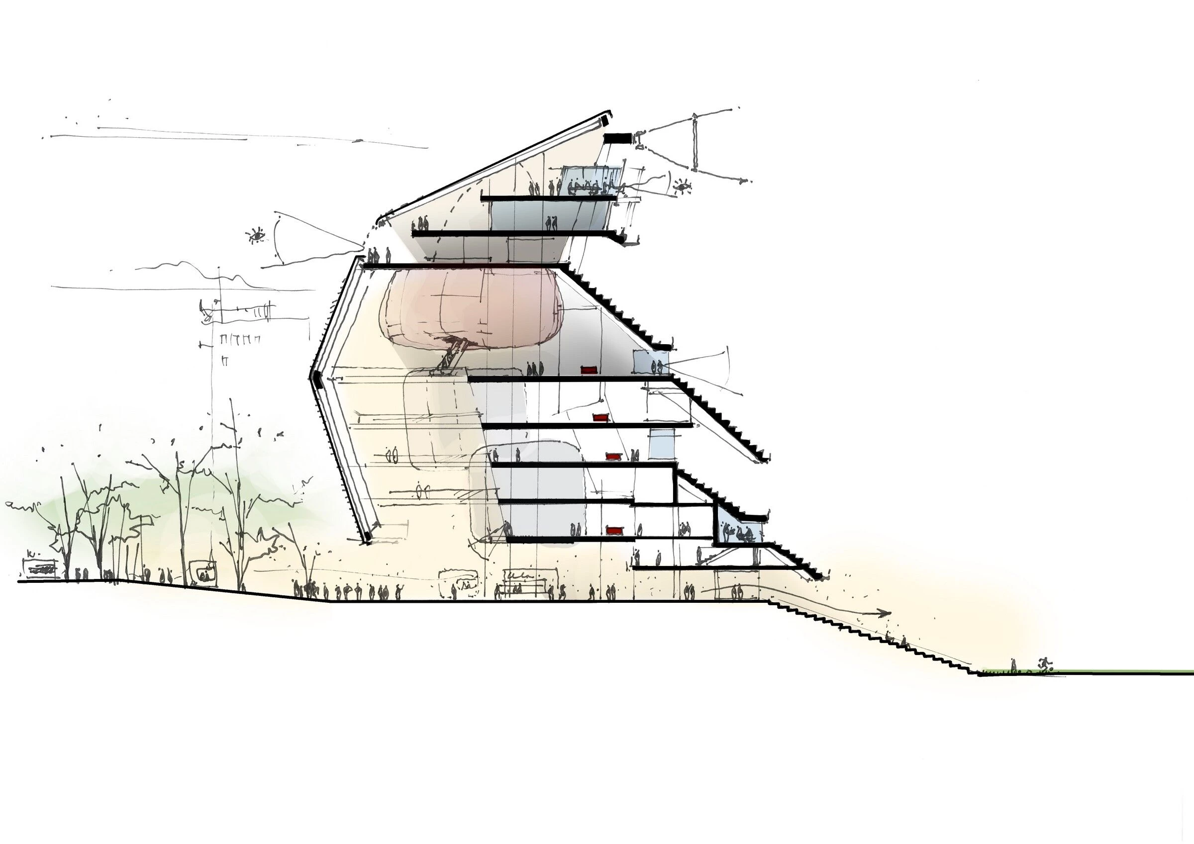 圣地亚哥·伯纳乌球场改造丨西班牙马德里丨L35 Architects,GMP,Ribas & Ribas-87