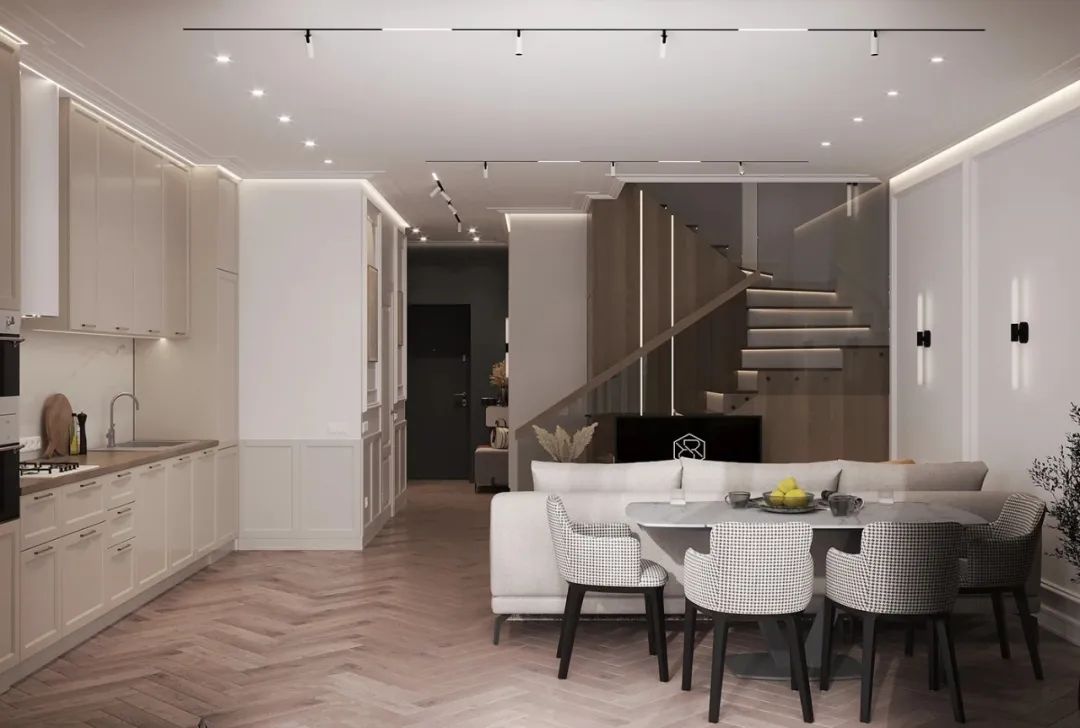 300㎡复式空间设计丨Roomy Room-18