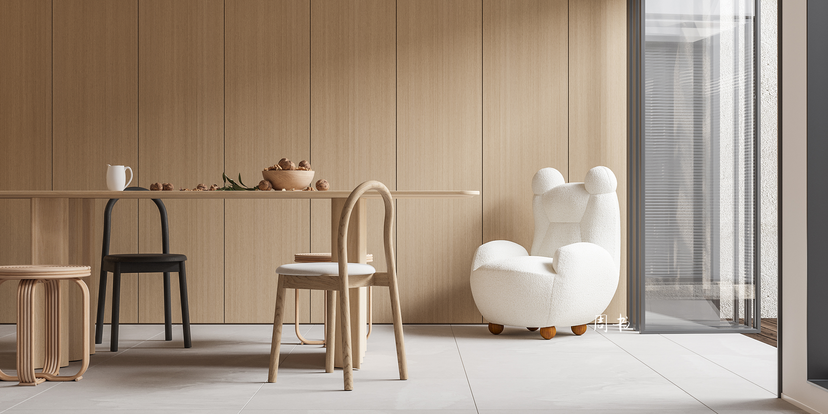 CR5 设计师打造 pscc 项目，现代风格室内设计惊艳亮相-10