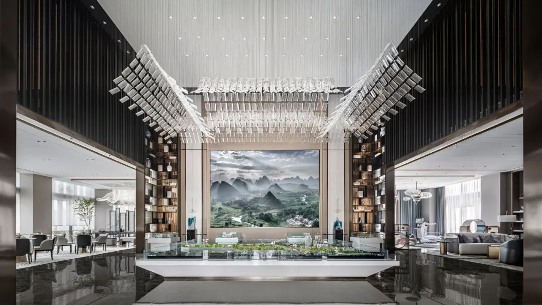 西安曲江正和中心售楼处软装设计丨中国西安丨深圳市伊派室内设计有限公司-79