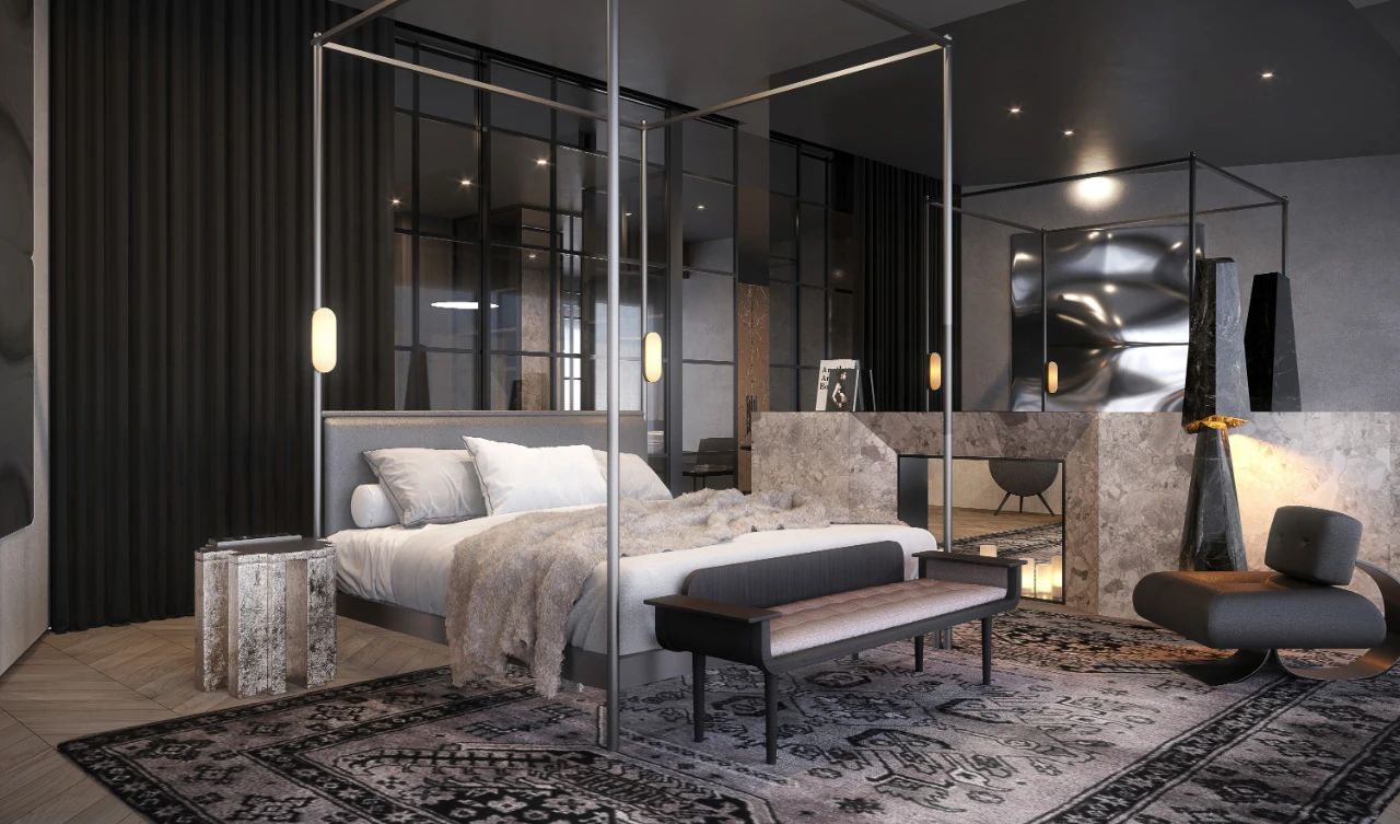 上海金普顿前滩酒店丨中国上海丨HBA × KPF-49