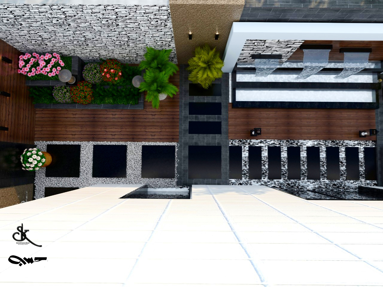 Private Villa Landscape KSA-9