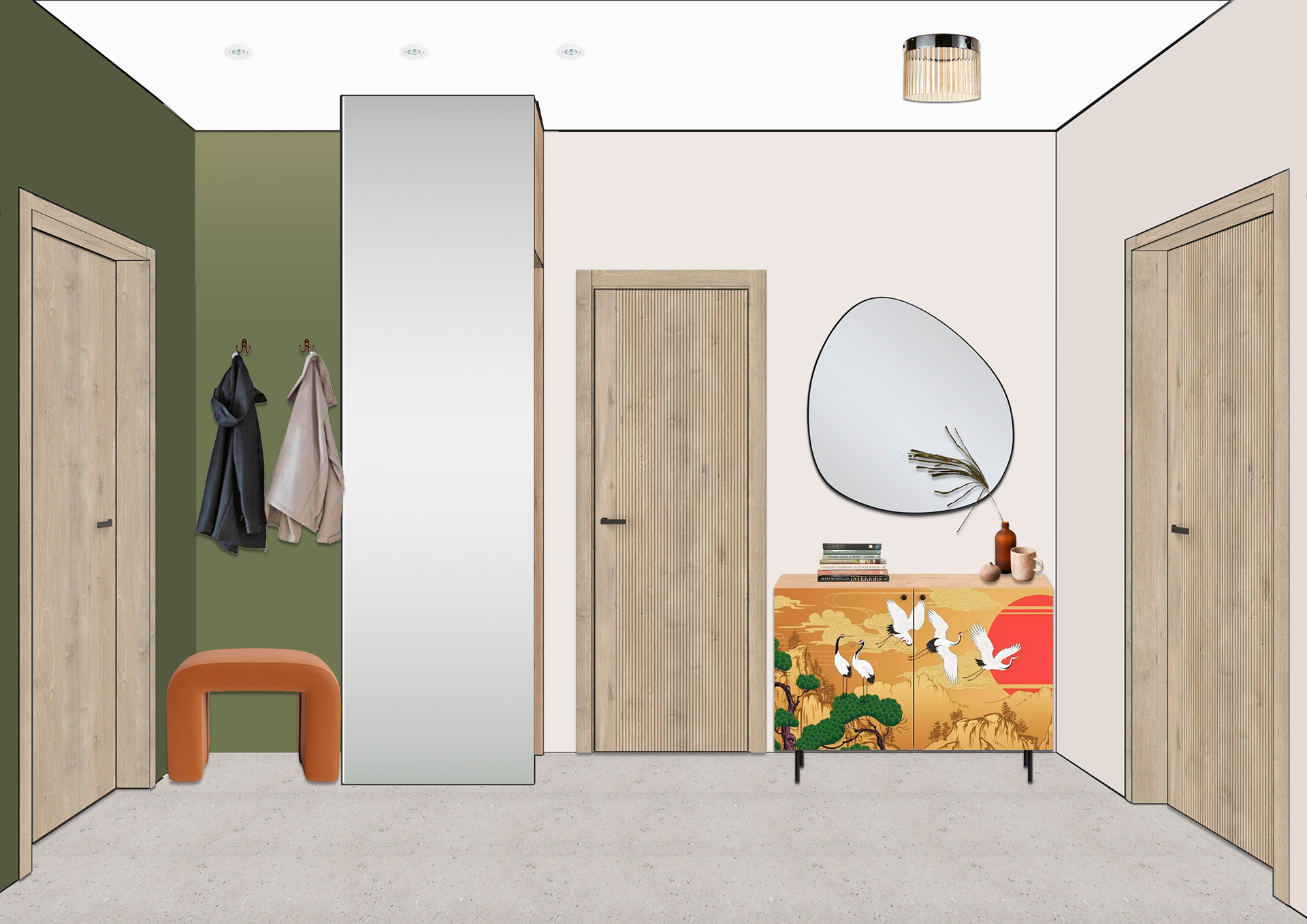 Family Apartment Interior 107sqm 丨Russia-34