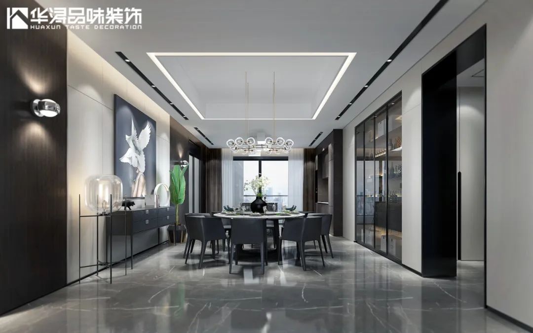 300m²现代简约家居,寻求相同中的多样与丰富-47
