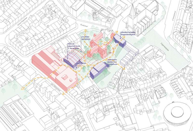 PTA460 GO! ACADEMIE Anderlecht校园改造-27