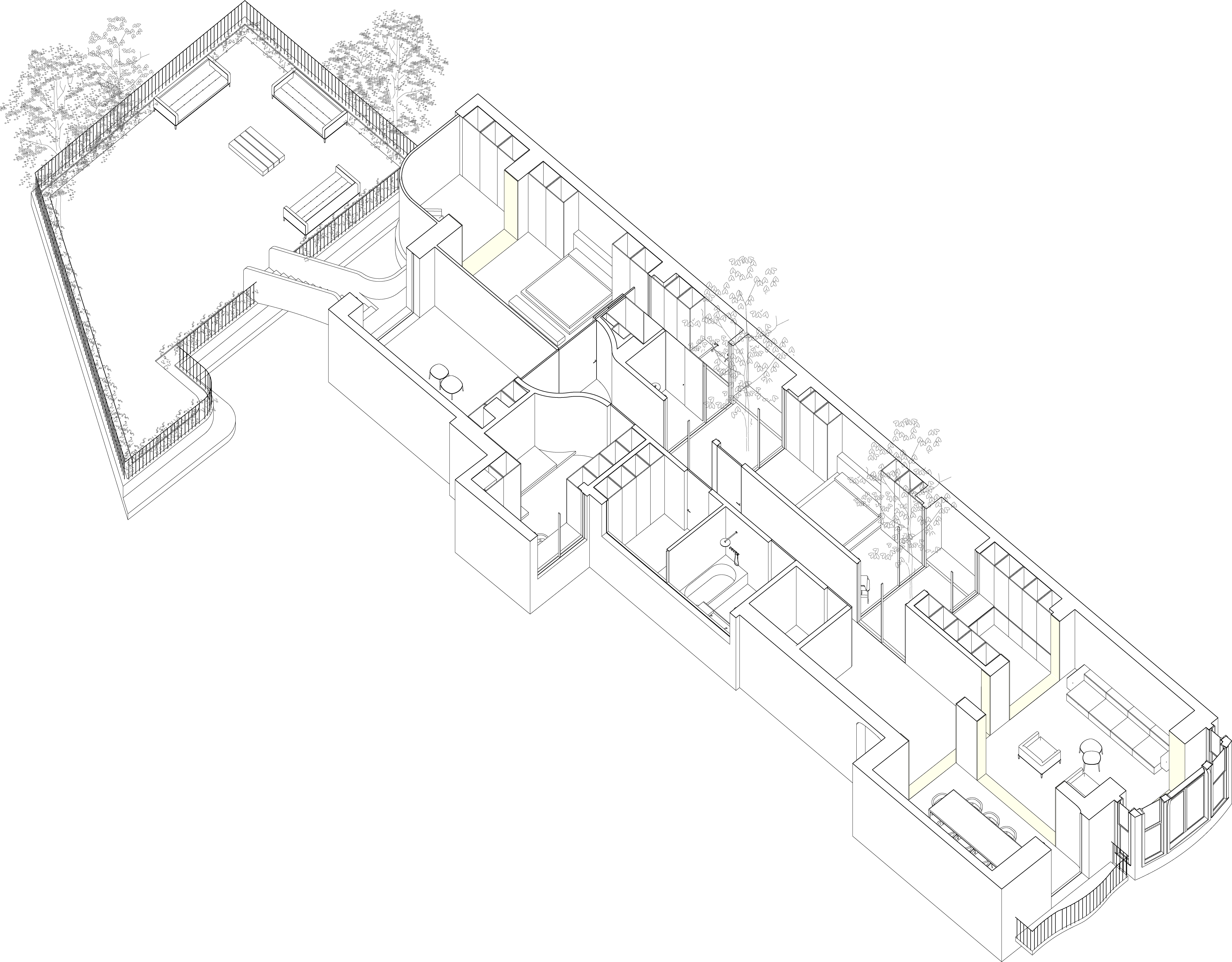 通用电气公寓（注：GE一般指通用电气公司General Electric ，此处结合语境推测GE apartment可能是与通用电气相关的公寓） 丨西班牙丨Balzar Arquitectos-22