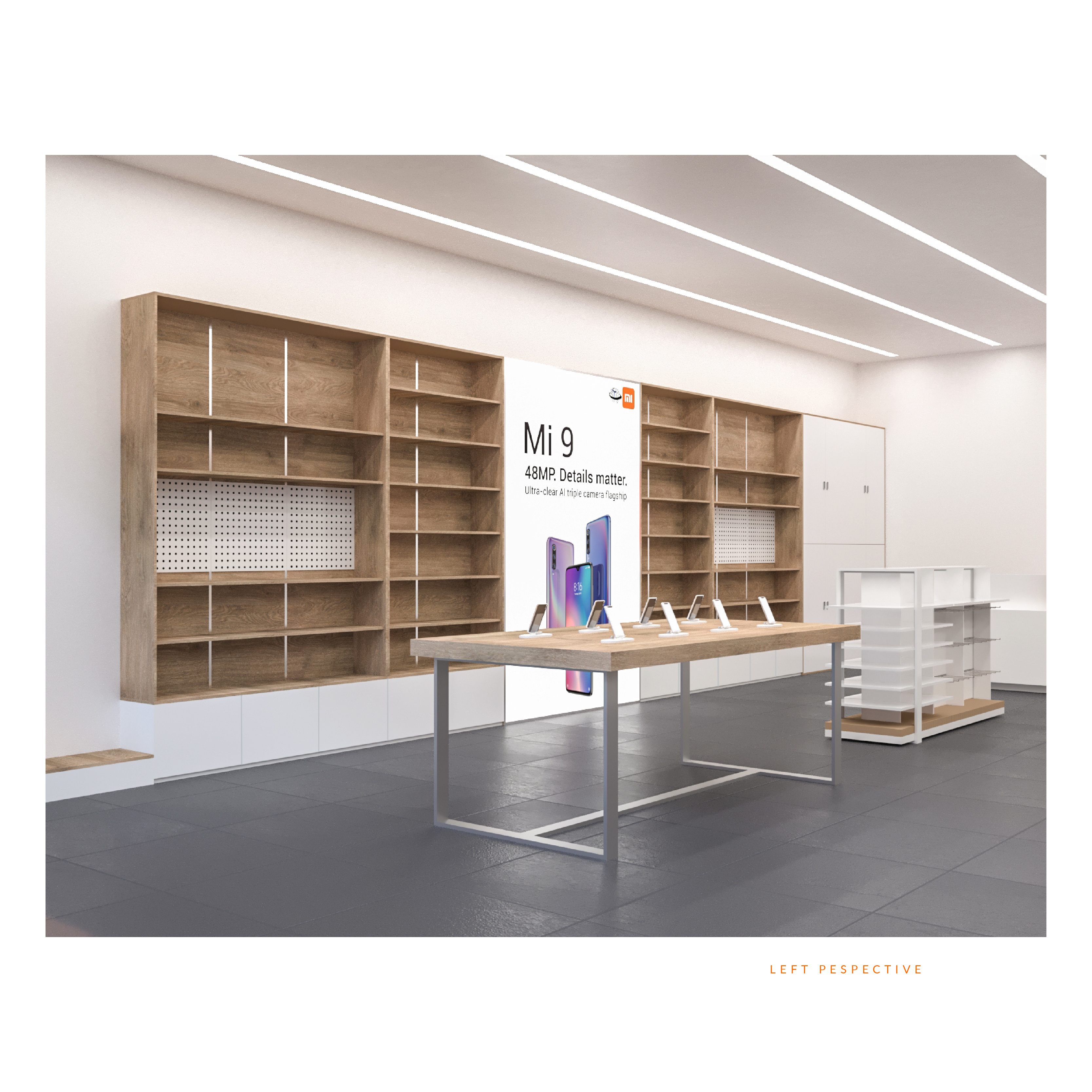 Showroom Design For Mi xiaomi in Baghdad / Iraq-4