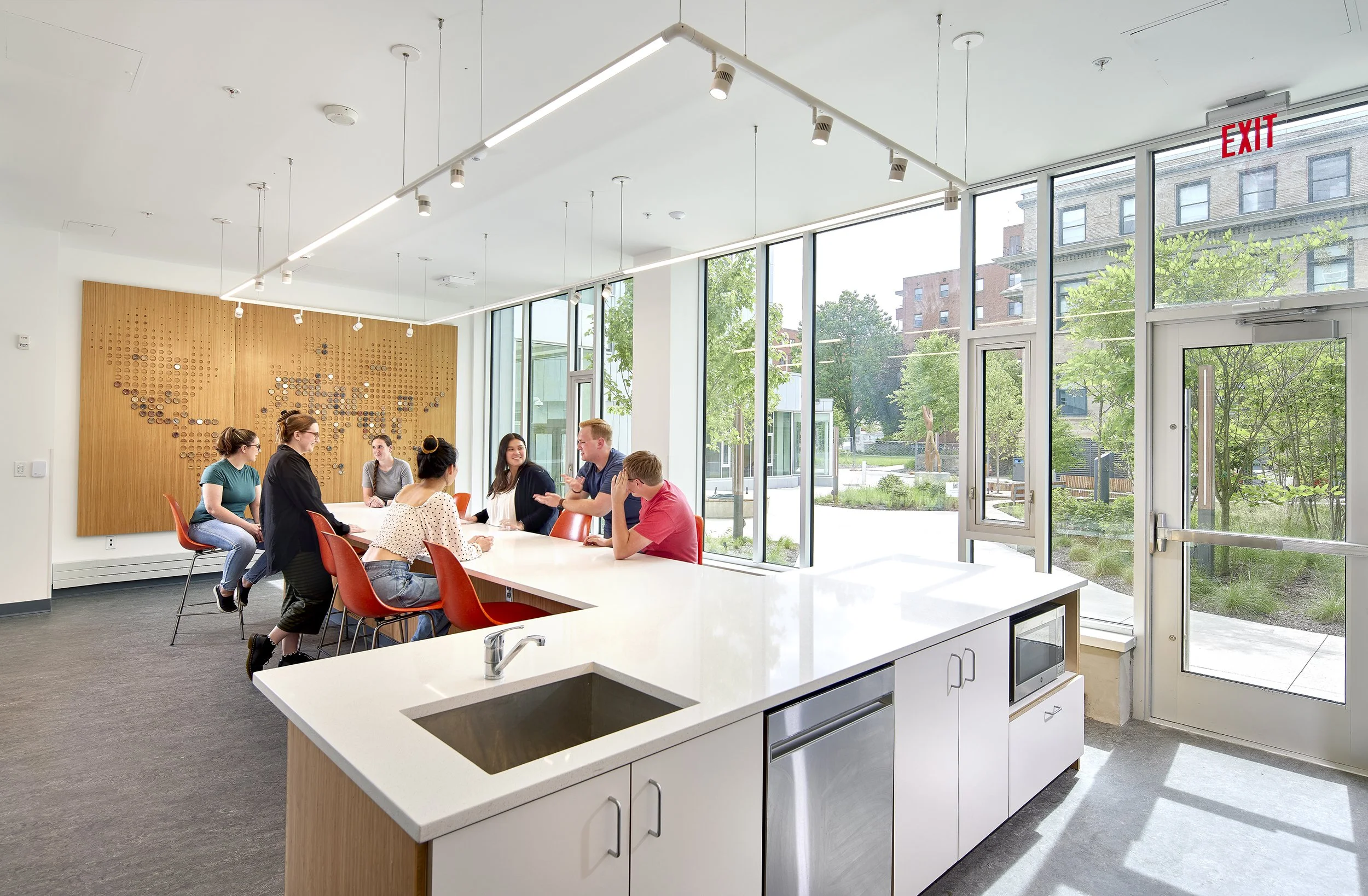 卡内基梅隆大学第五大道与克莱德楼及社区共享空间丨美国匹兹堡丨LTL Architects-26