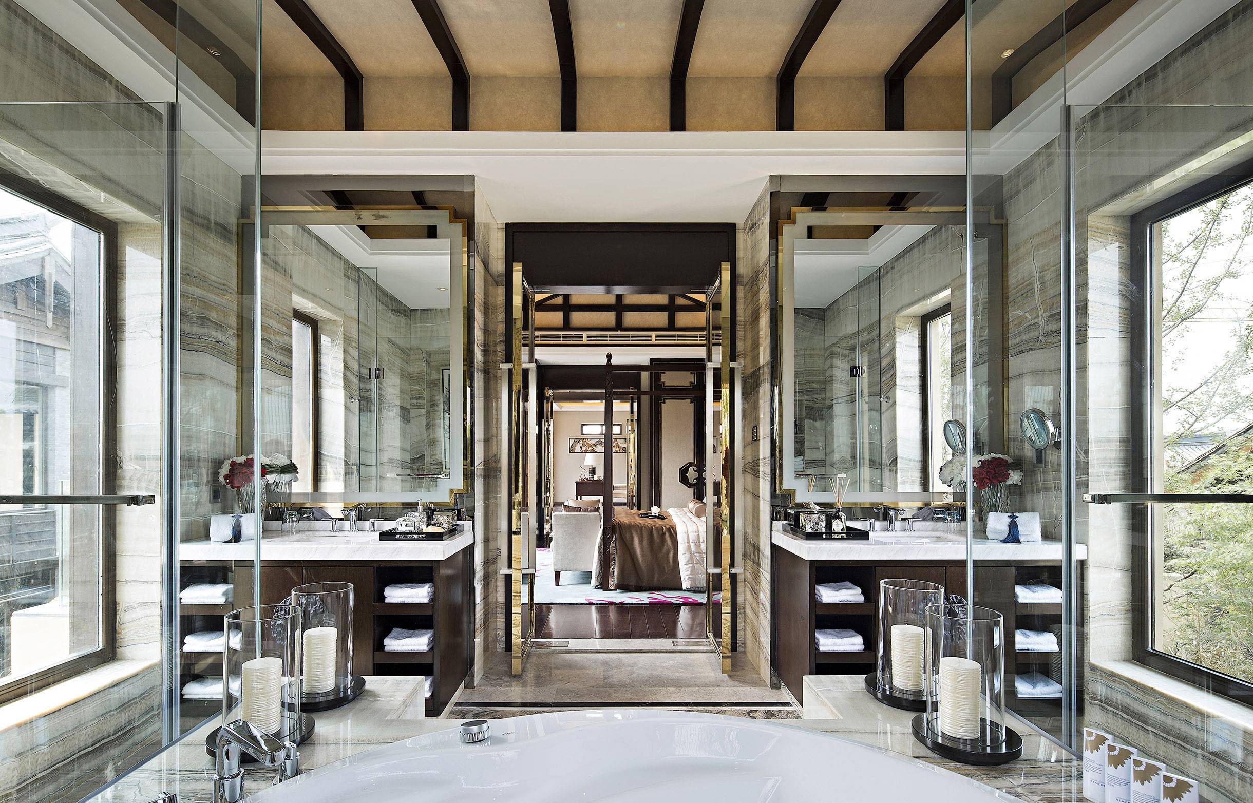 高清+梁志天麗江瑞吉別墅戶型IV新古典-3-74