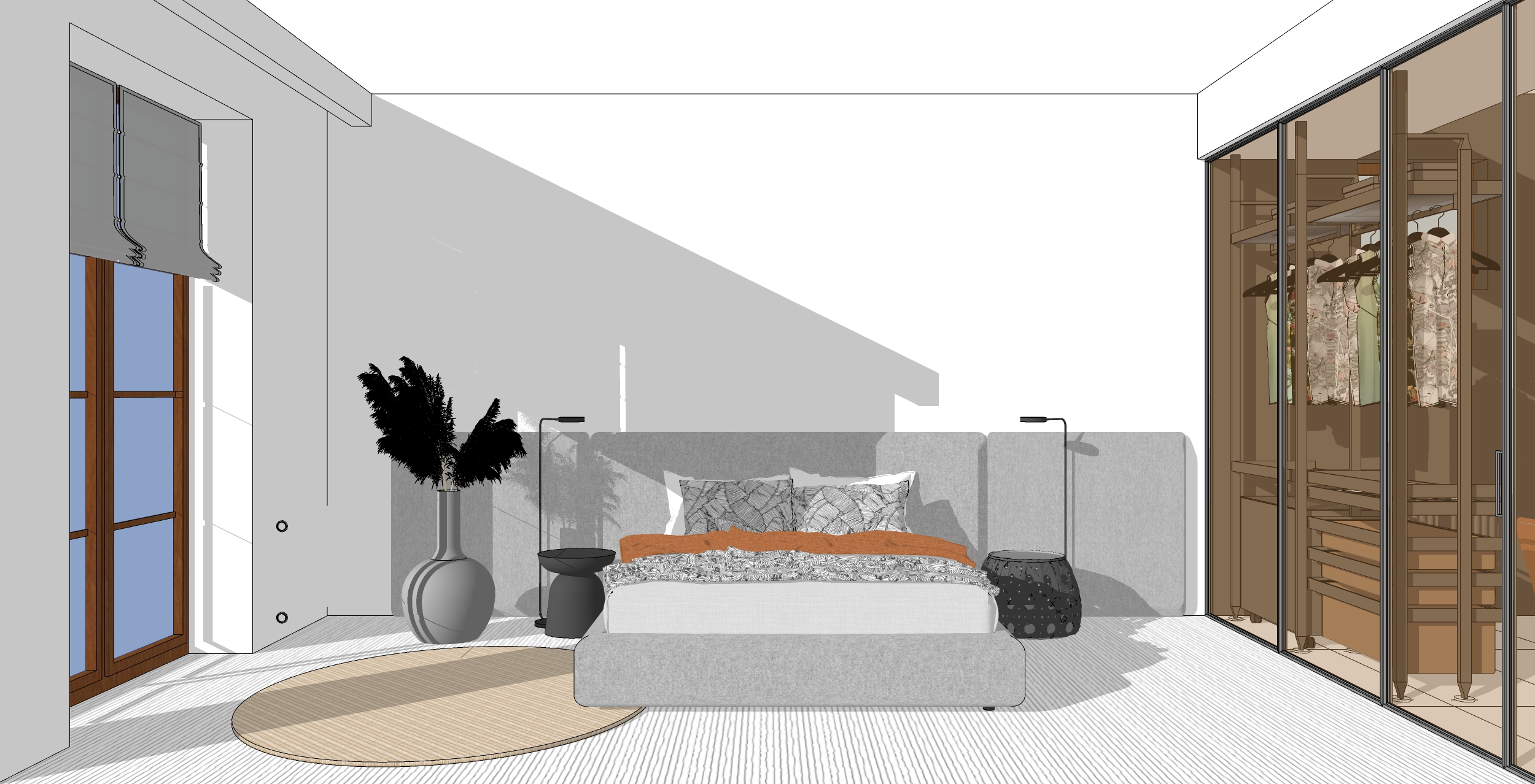 Bedroom (скетч) ванная комната-1