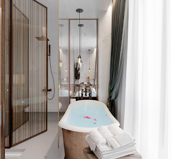 
BJSK设计 | 雅格兰酒店— 逢·酒廊 -13