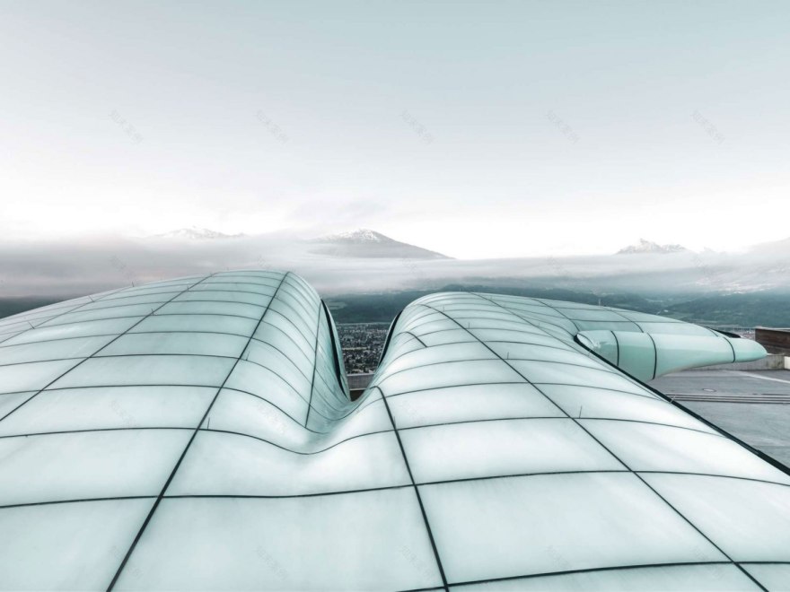 因斯布鲁克Nordpark缆车及四个车站设计丨奥地利丨扎哈·哈迪德建筑事务所(Zaha Hadid Architects)-20