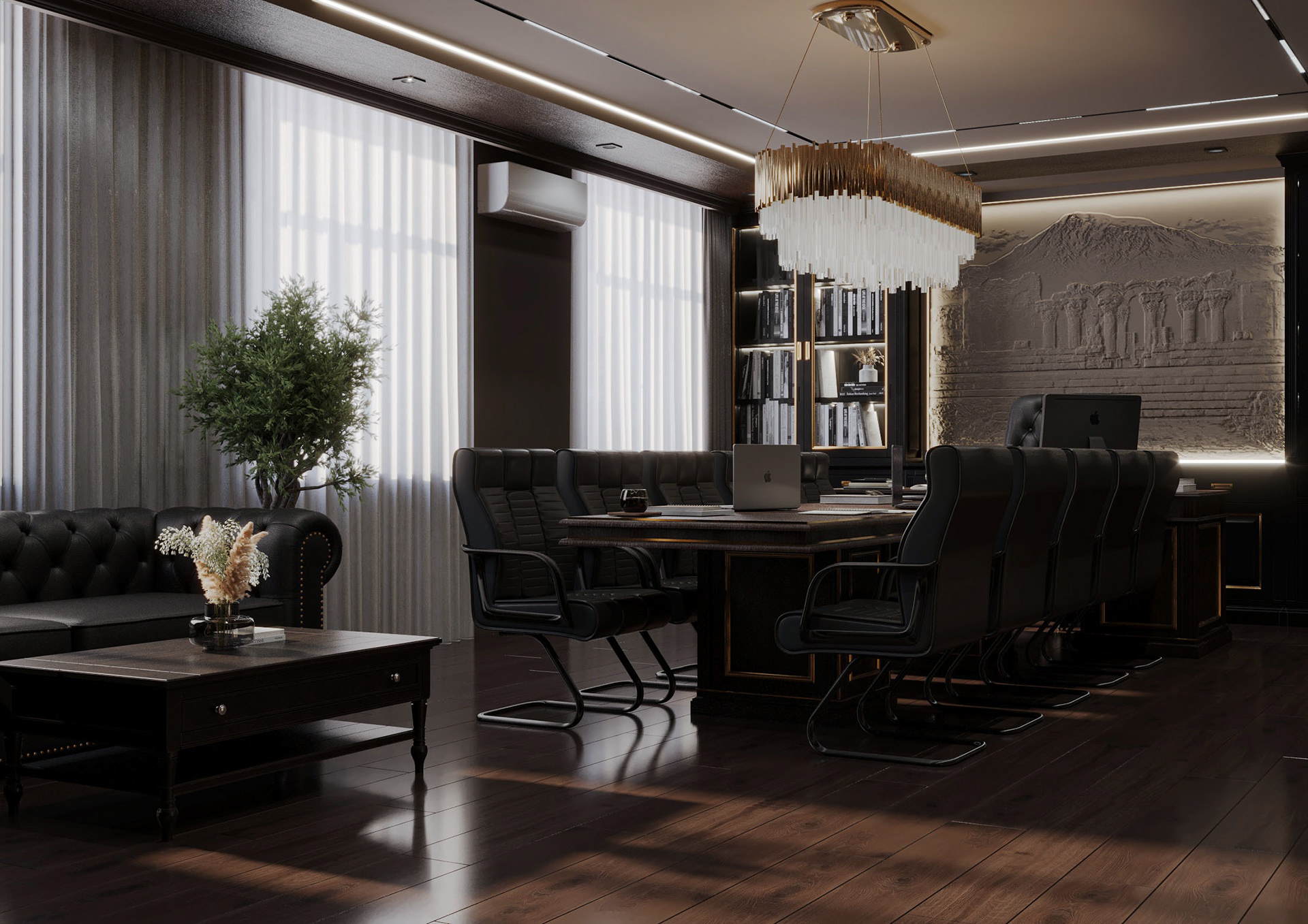 英式办公室室内设计丨ArmeniaYerevan丨Nelly Manukian,toon.project-12