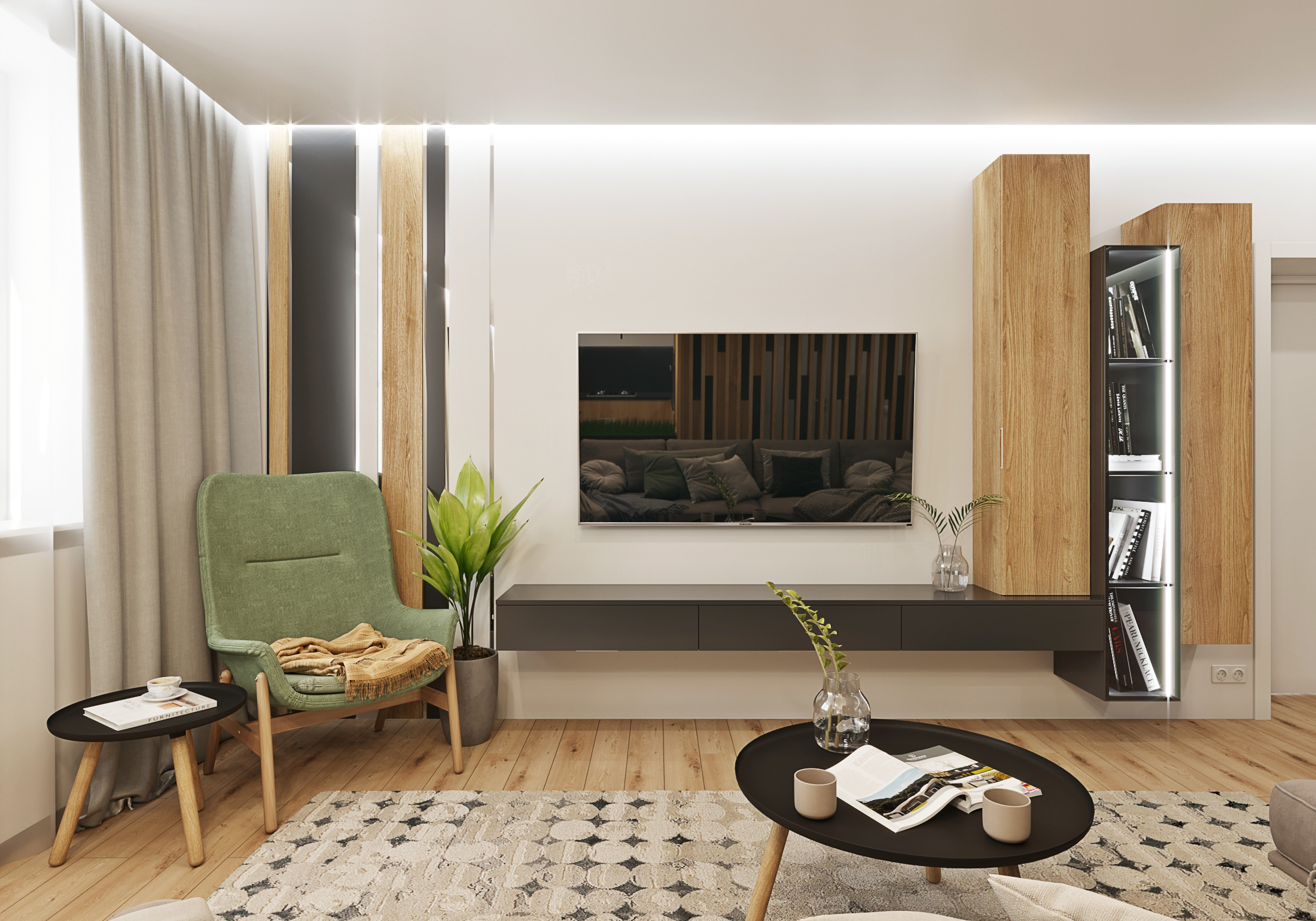 Open Space Apartment 室内设计丨乌克兰丨PikulDesign-19