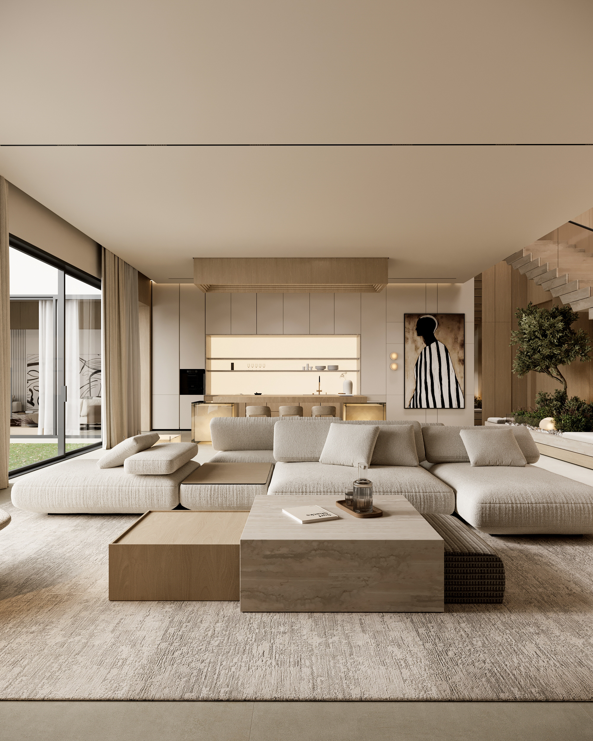 简约生活风室内设计丨阿联酋阿布扎比-11