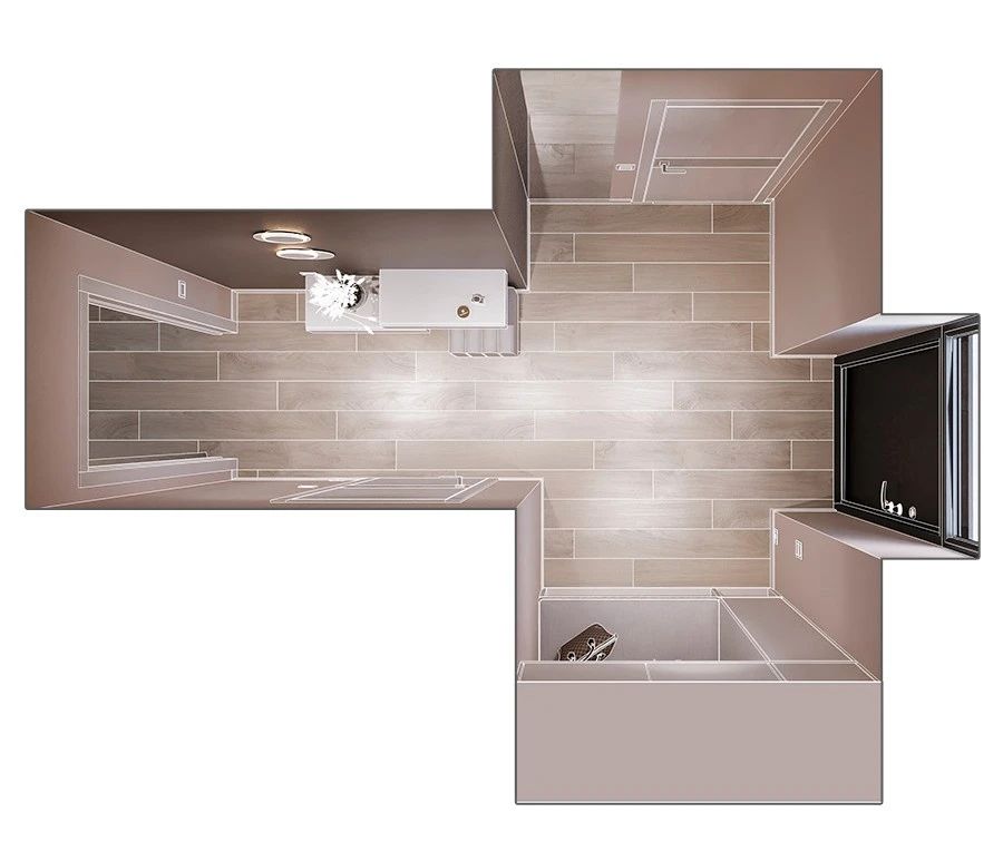 巴塞罗那 95㎡温暖柔和两居室丨西班牙巴塞罗那丨NOVOSAD ARCHITECTS-42