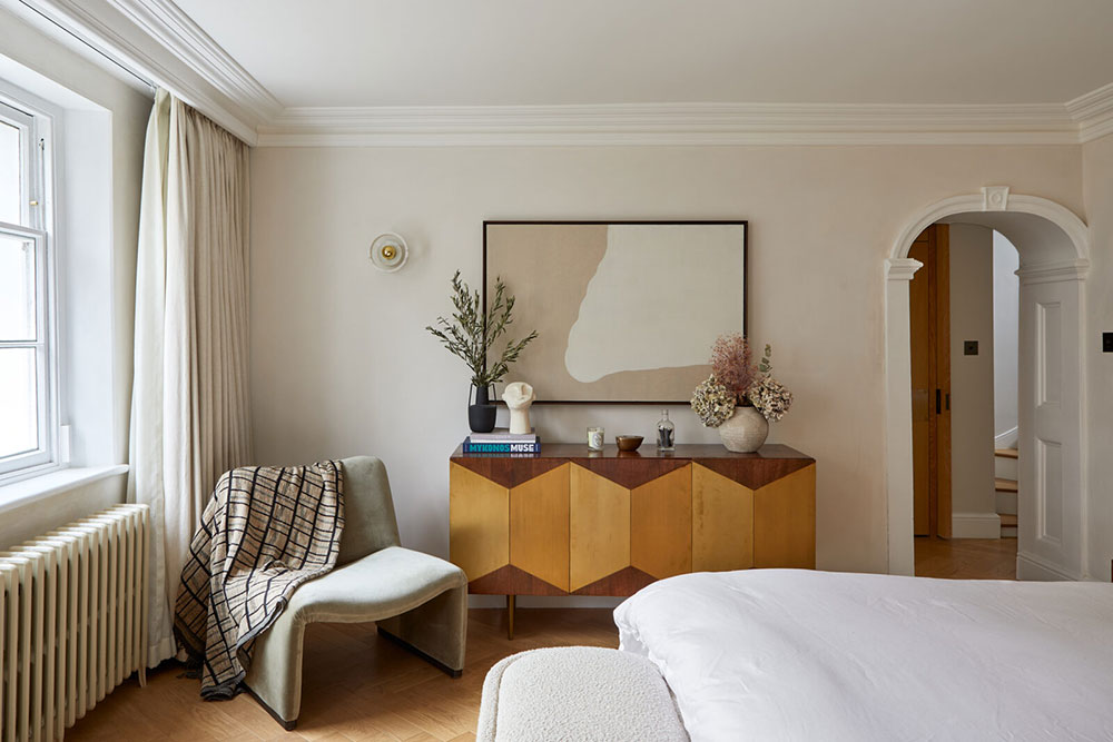 伦敦优雅维多利亚式公寓的现代改造-17