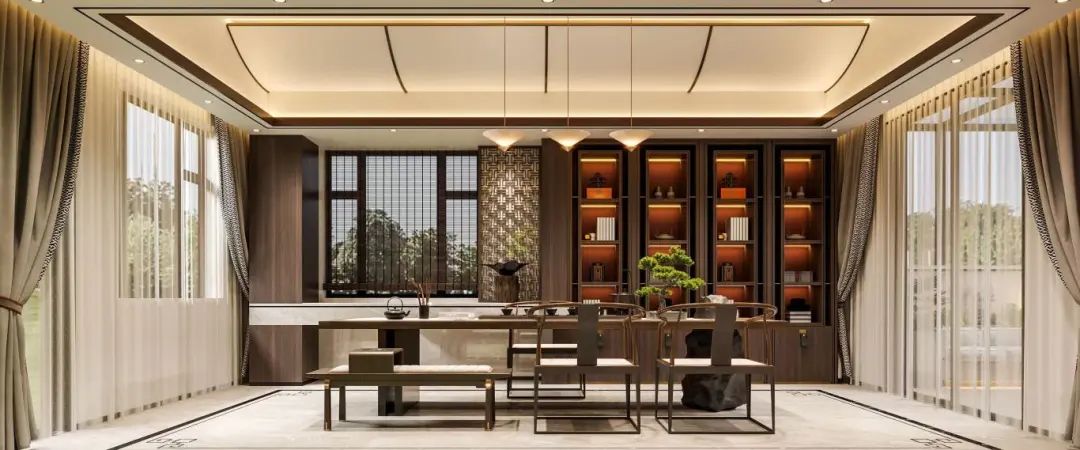 百信御江帝景别墅设计丨中国泉州丨华浔品味装饰福建总部-13