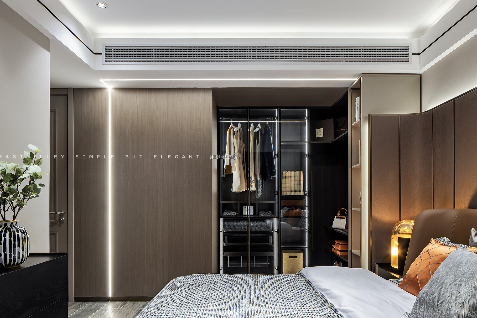 EASE 东巷轻素 |山水江南样板间：三米八深蓝-61