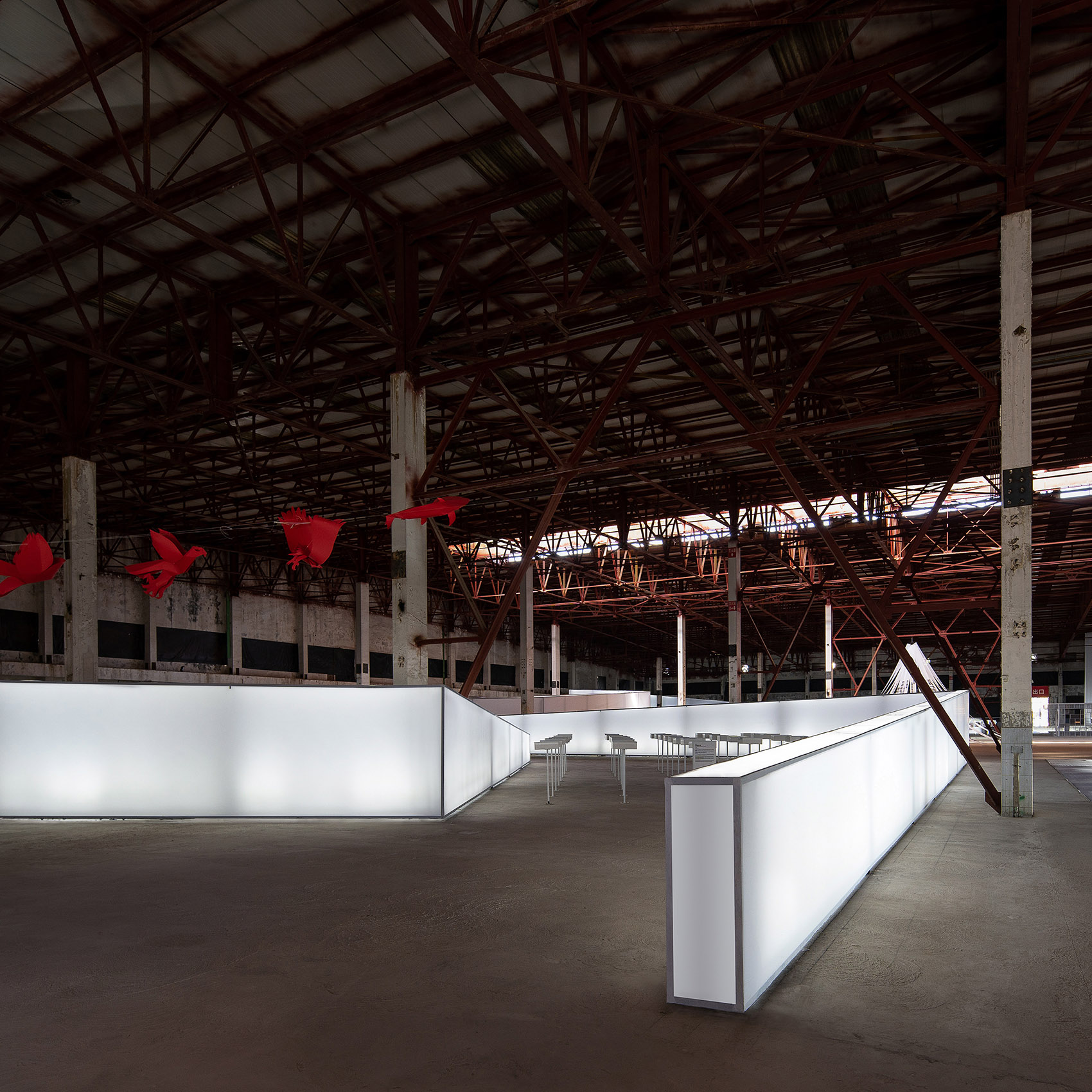 折叠时光线 & 2019 深港双城双年展龙岗分展场设计丨中国深圳丨一树建筑工作室-10