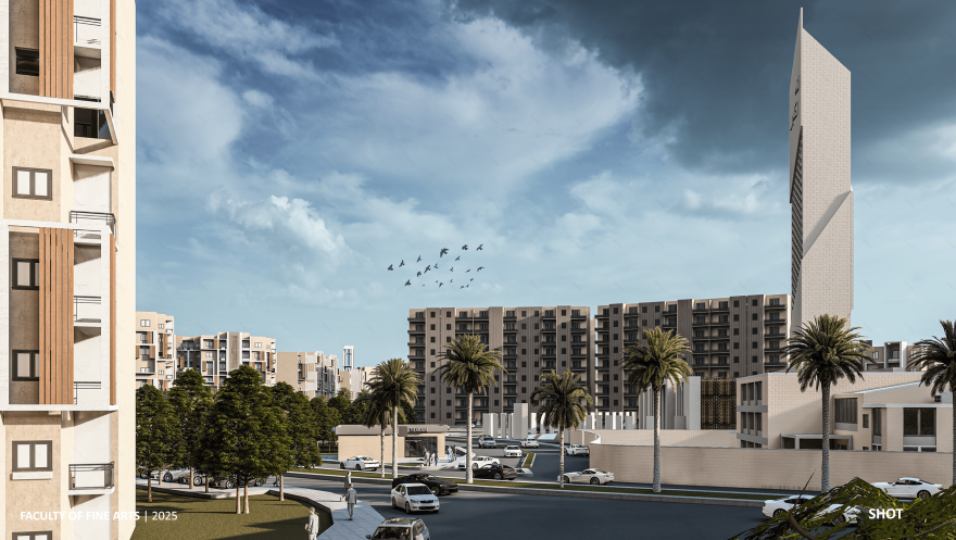 丨埃及丨赫尔万大学美术学院建筑系-19