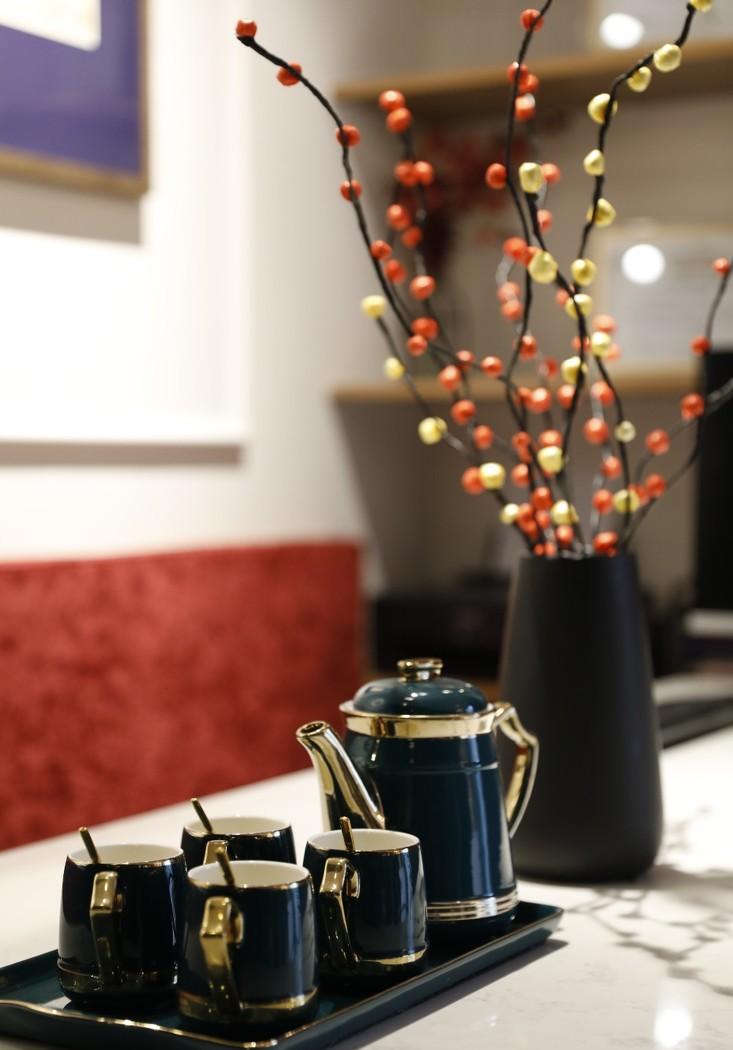 圣手婚礼接待处改造,摩登与古典的完美融合-19