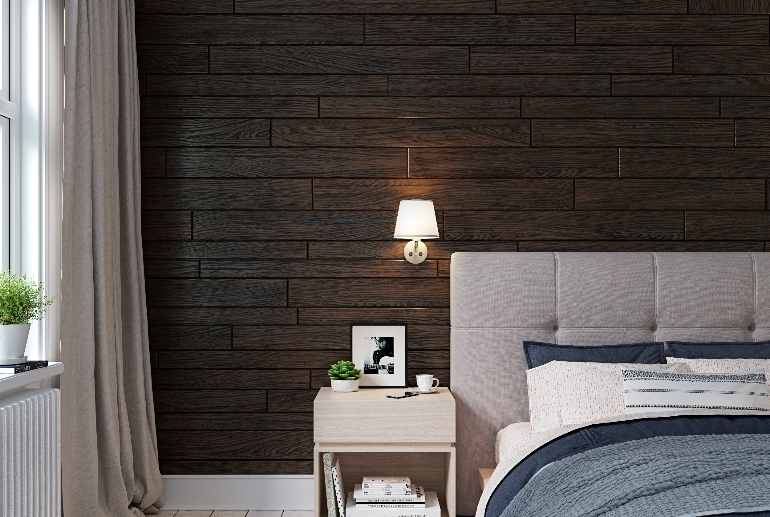 网站设计项目  展示木制墙面面板室内应用-5