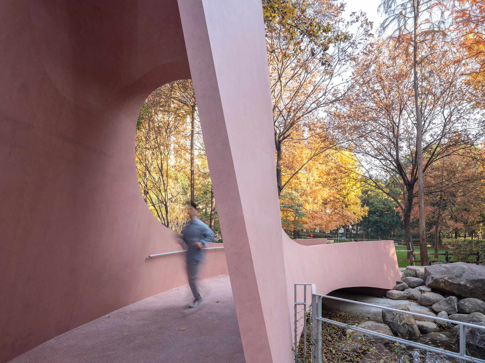 上海华山绿地步行桥（囍桥）丨中国上海丨HCCH合尘建筑-82