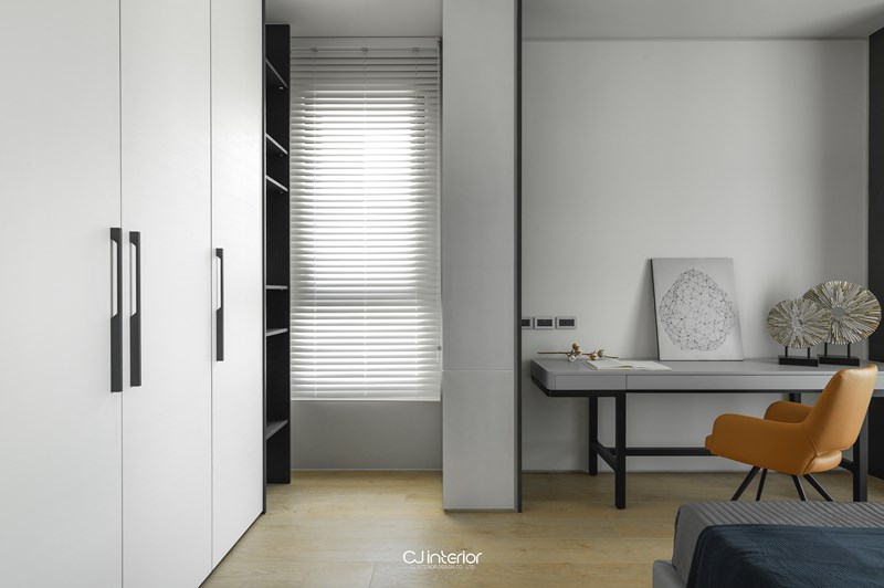 知音乐——冷色调住宅  长景国际设计-8