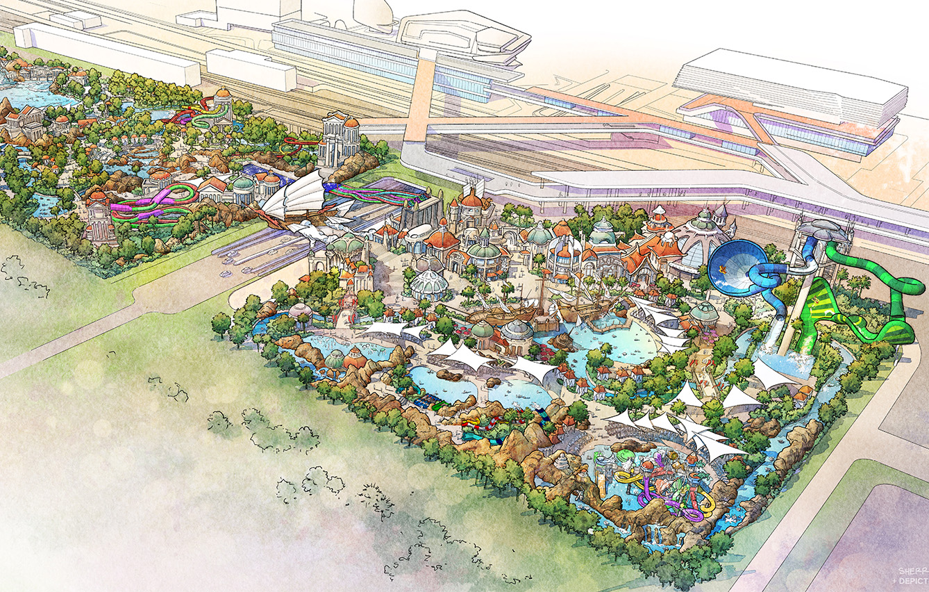 Leyenda Del Mar Water Park | Taiwan Theme Park Design-12