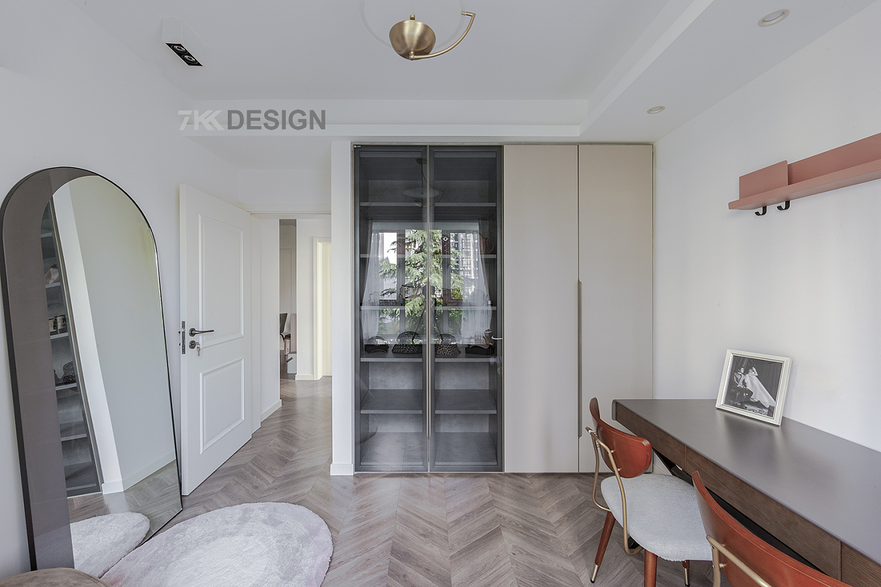 7kkdesign | 90㎡北欧风，轻奢优雅，甜美温馨，唤醒你的少女心-74