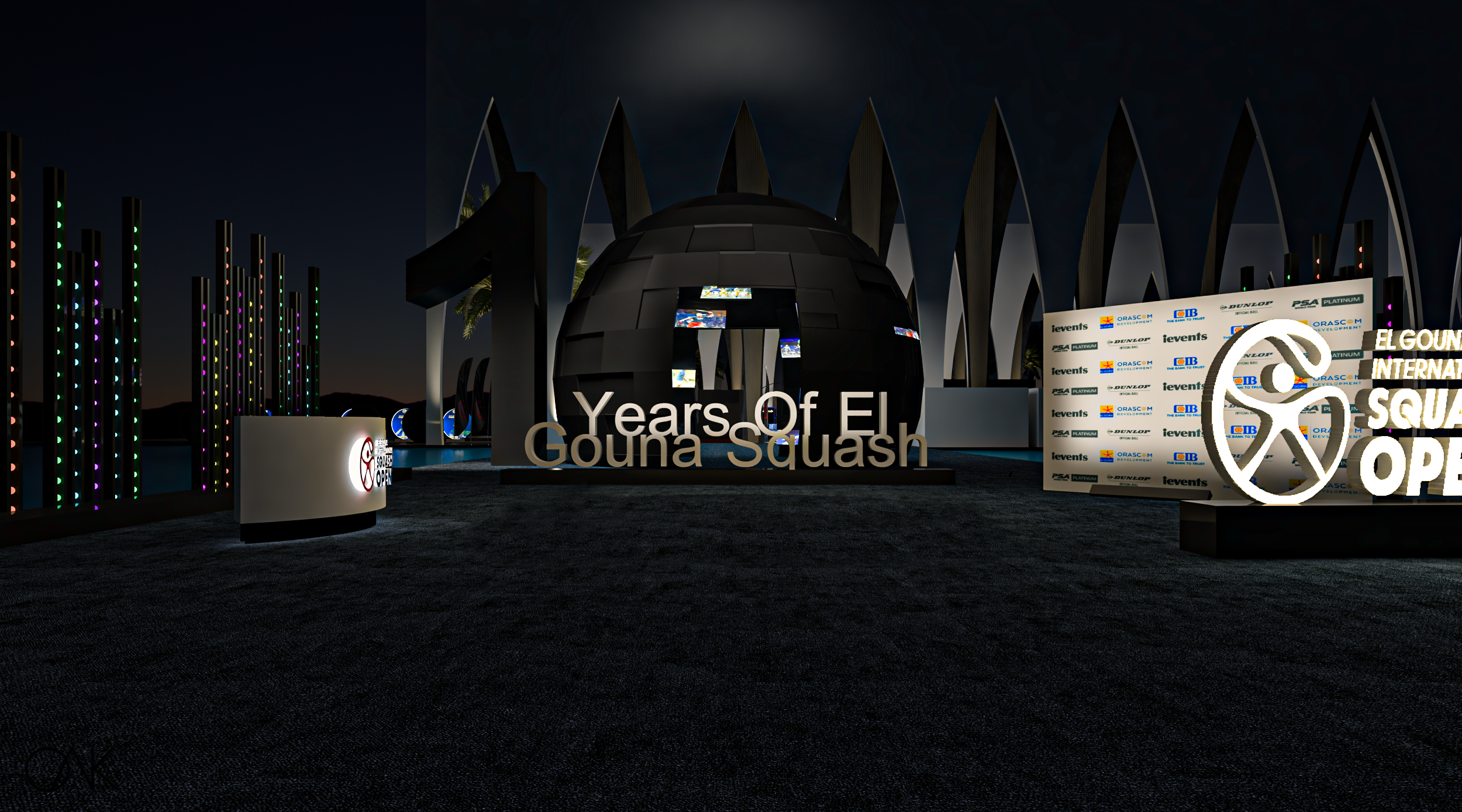 ELGOUNA 壁球活动 10 周年丨OAK 建筑师事务所-8