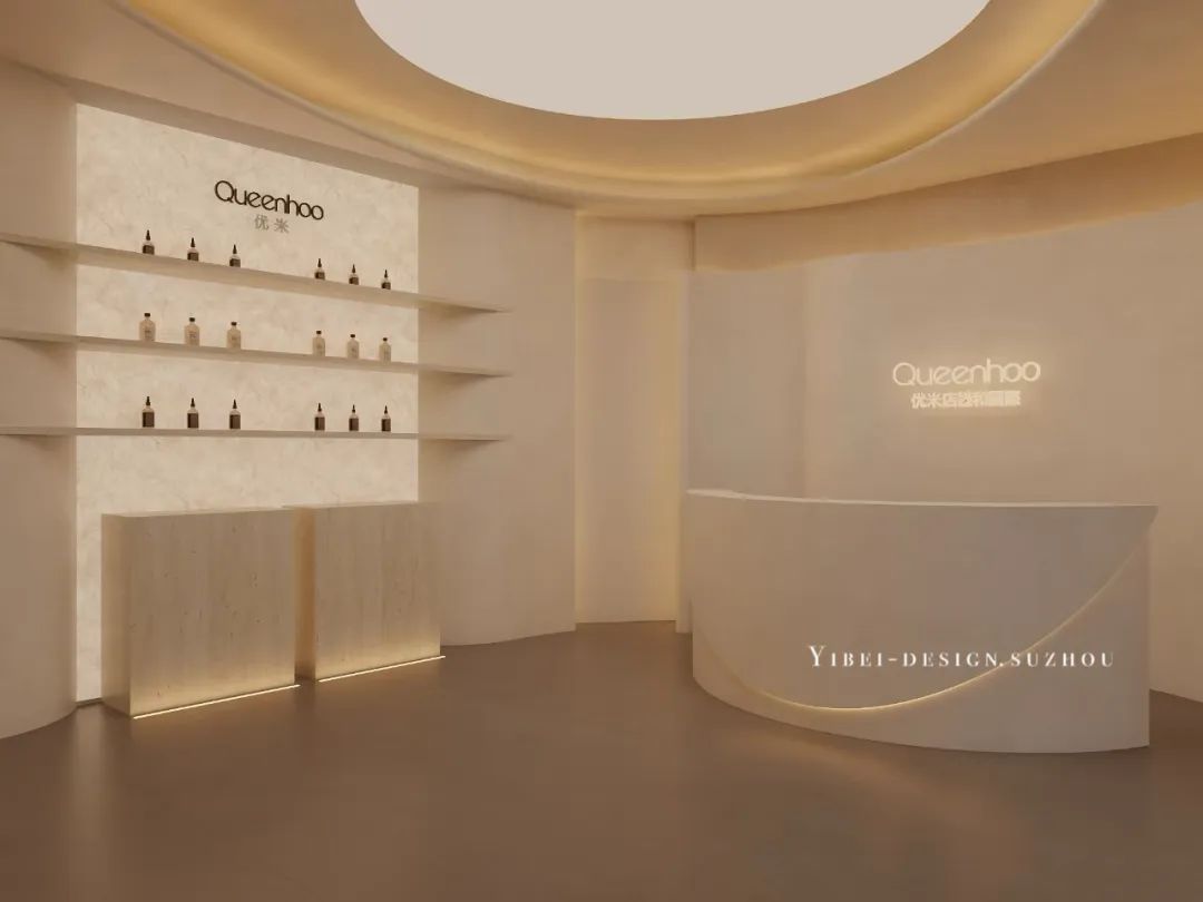 侘寂美学重塑美肤体验丨商业空间设计丨YIBEI DESIGN SUZHOU-29