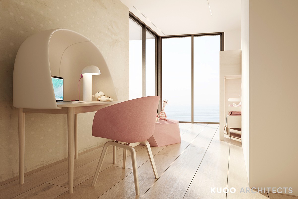 164m² 波兰极简主义海景度假公寓：KUOO ARCHITECTS-15