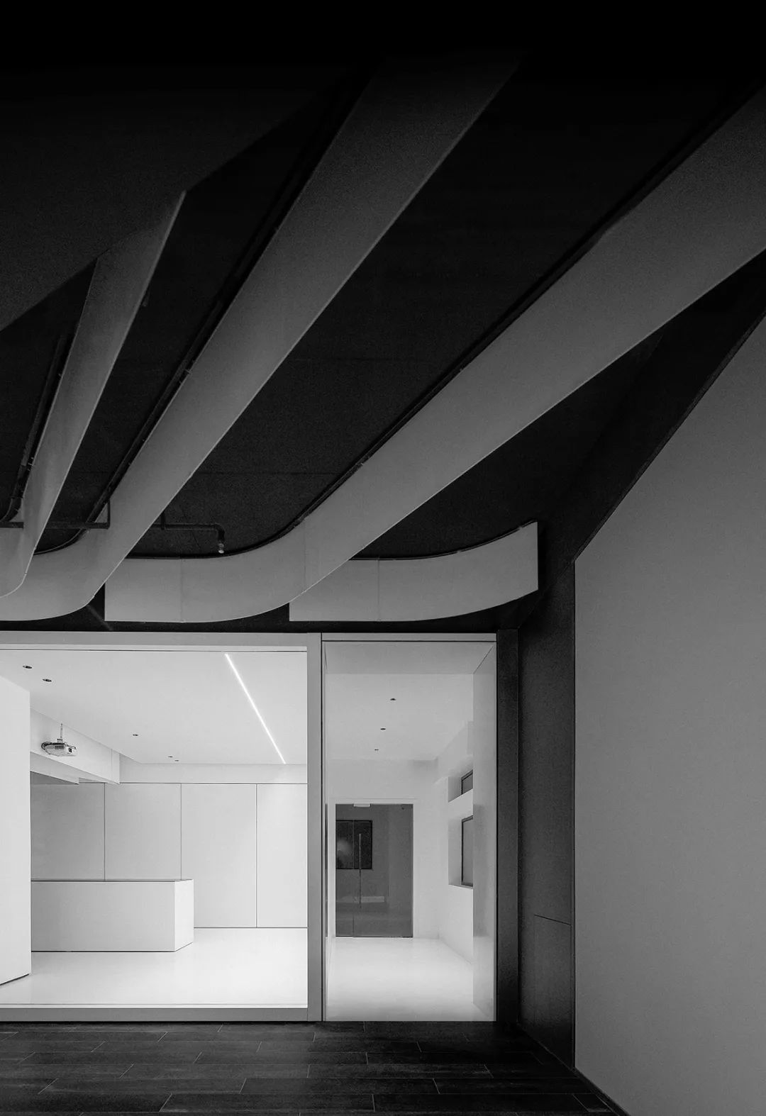 武汉圣惠康生物医药科技办公展厅 | 几何理性,寂静有力-51