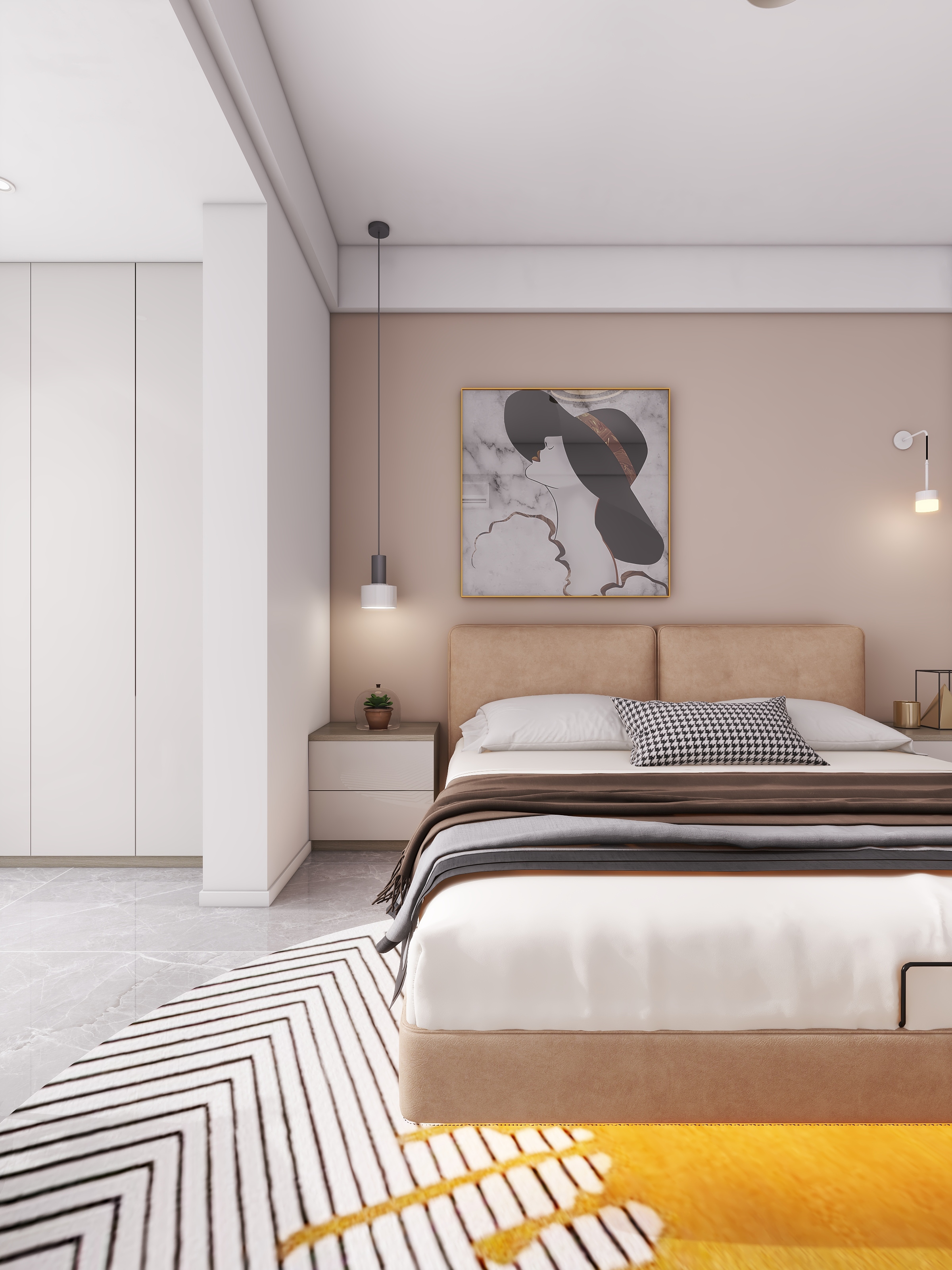 四川成都世家东部时空（93平方现代简约三居室）-22