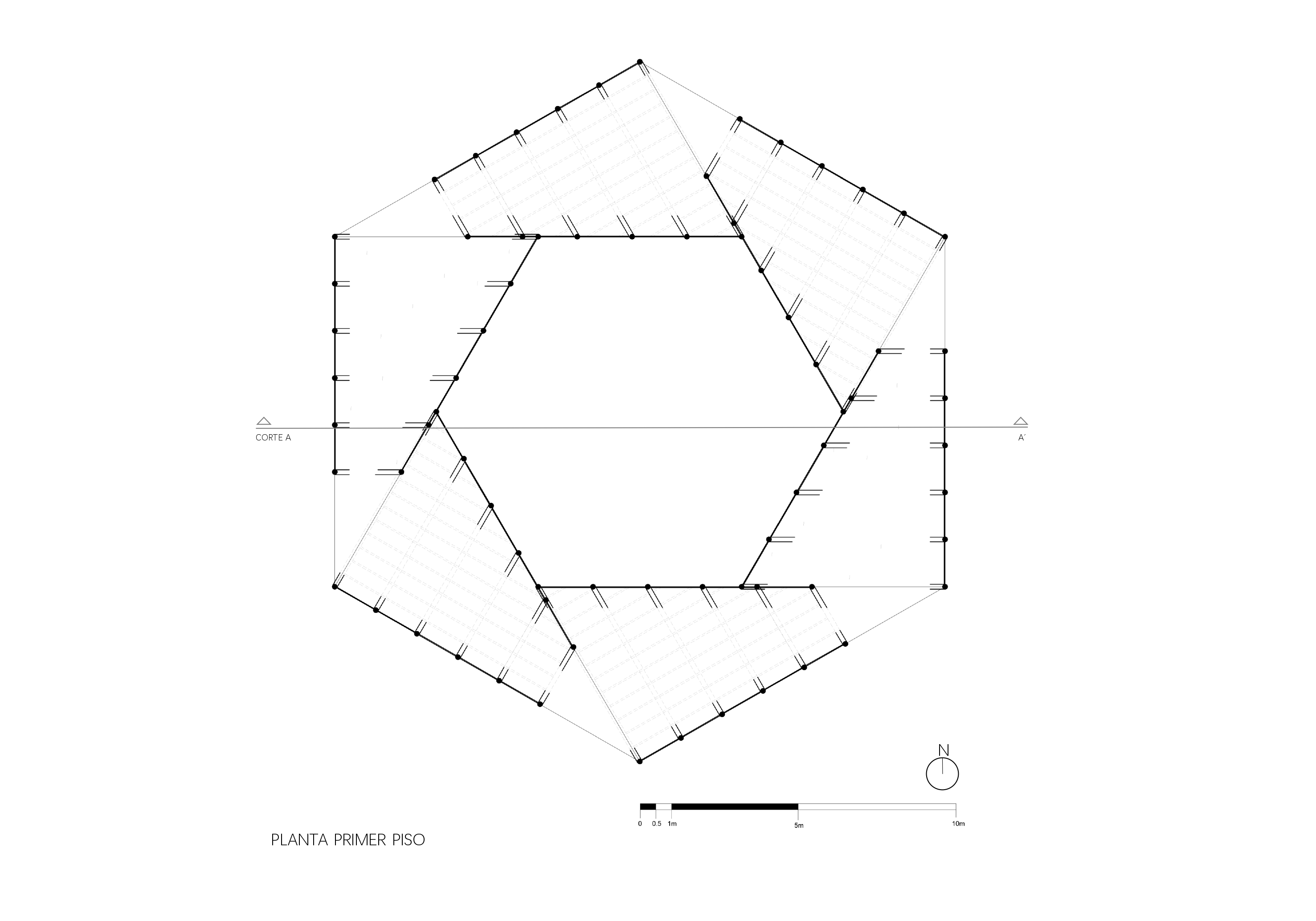 ARQT2211 Materiales y procesos _ Pabellón Los Arcos-8
