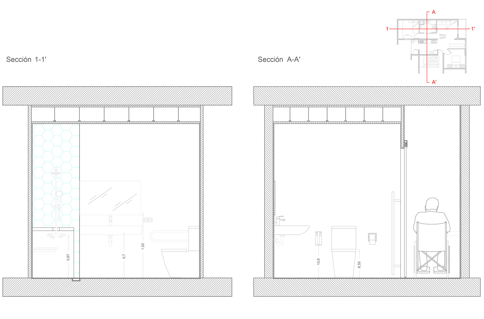 改装浴室丨University Project 2022Individual-9