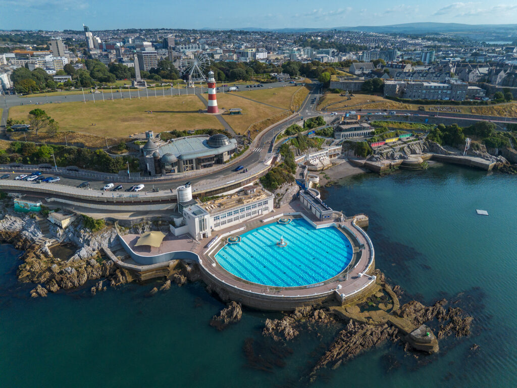 普利茅斯廷赛德露天泳池丨英国普利茅斯丨LHC Design-21