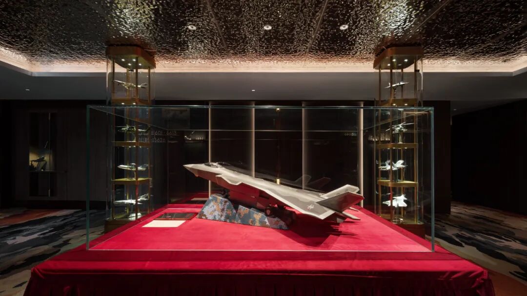 JDKJDesign｜北京·軍中綠花酒店：科技象徵美學與軍旅情懷的交融-64