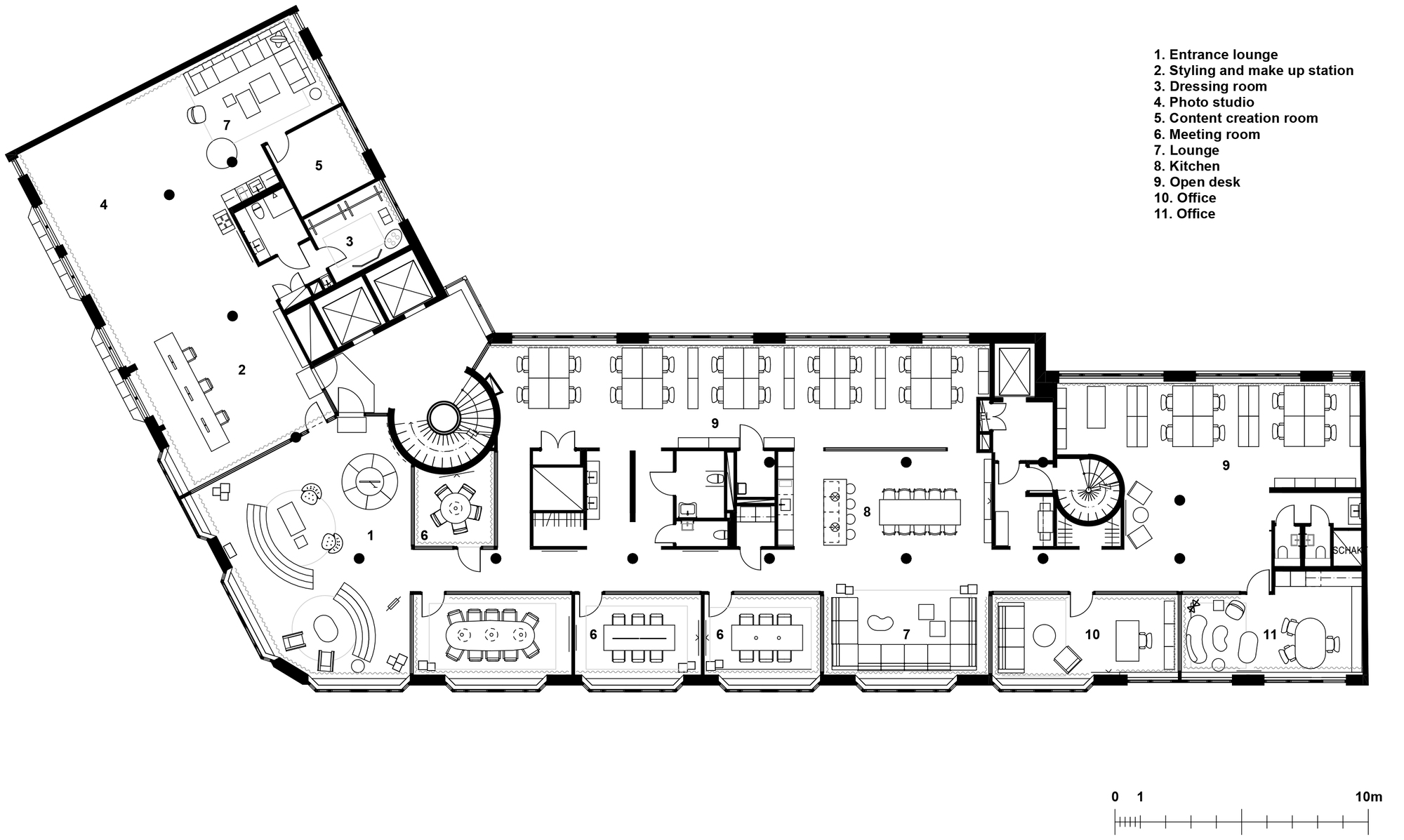 CAIA 化妆品总部及展厅丨瑞典斯德哥尔摩丨CJ Studio-15