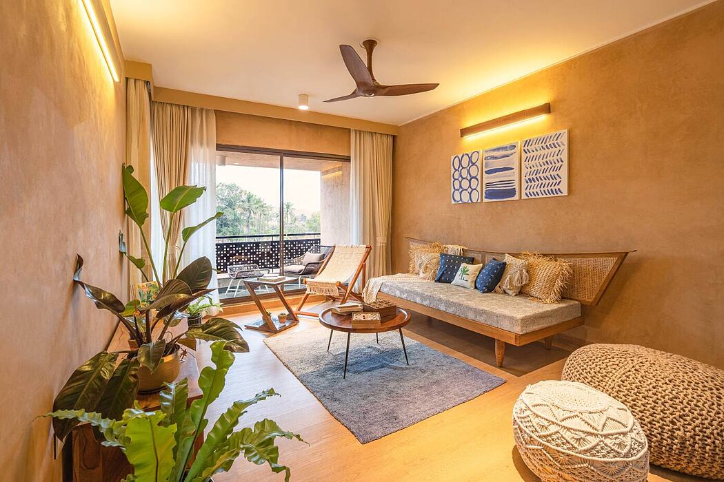 可持续地球别墅丨印度丨Svamitva 建筑工作室-9