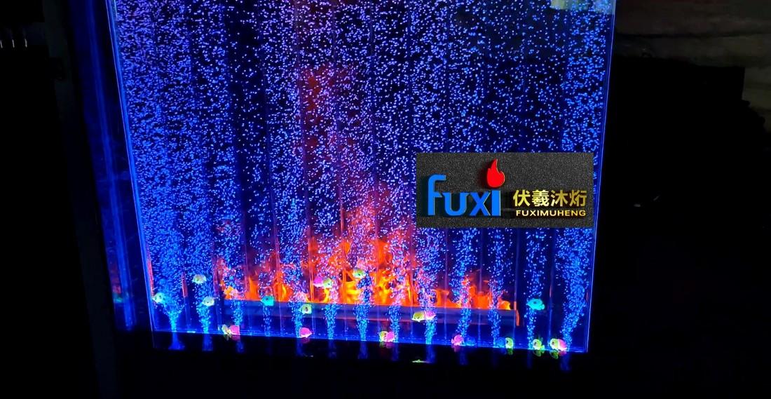 伏羲雾化壁炉风水屏 | 金木水火土元素助运势-16